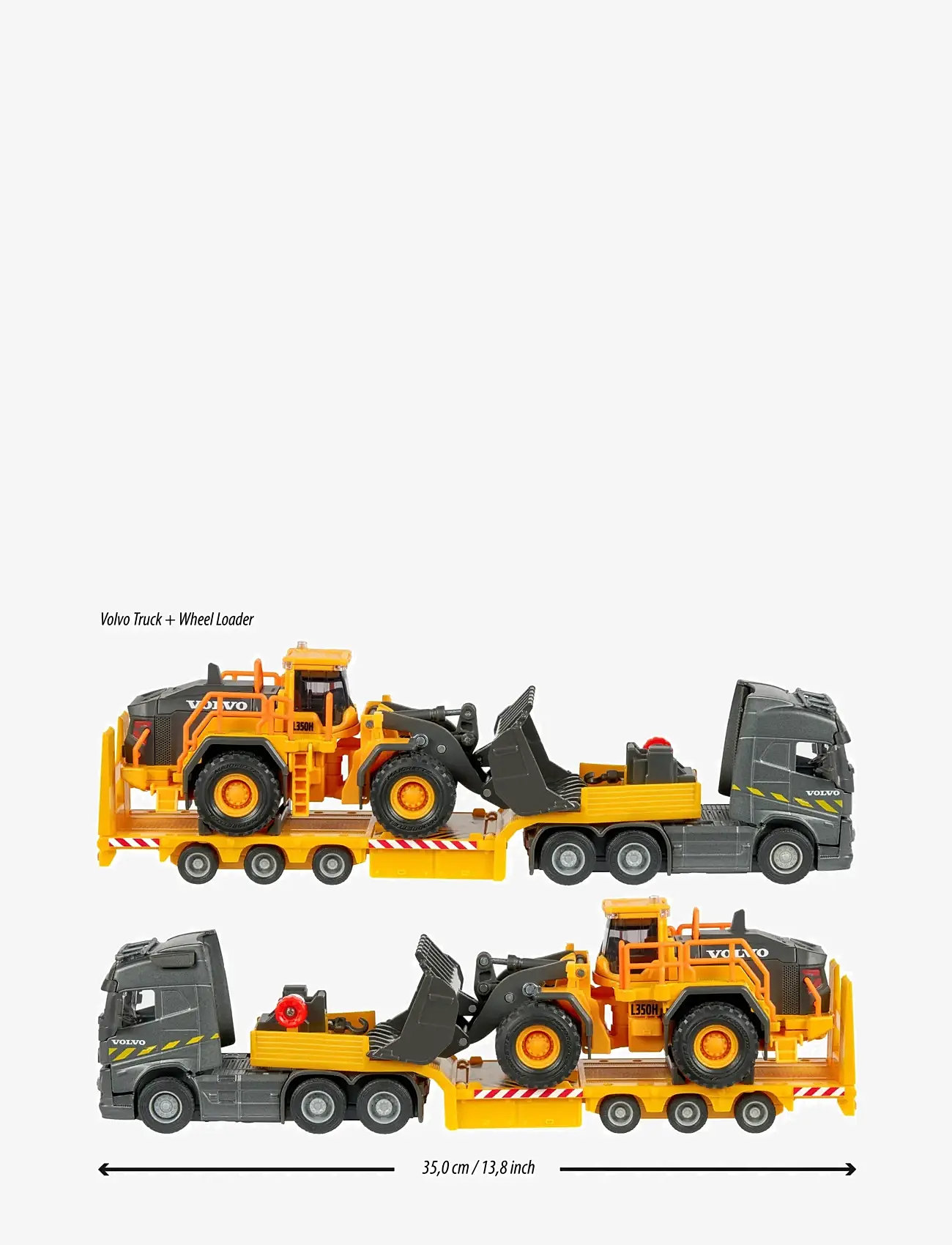 Majorette - Volvo FH16 Truck + Wheel Loader - ehitusautod - multi coloured - 3