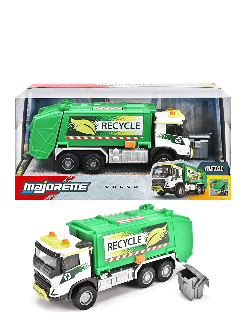 Majorette - Volvo FMX Truck Garbage Collector - mänguautod - multi coloured - 1
