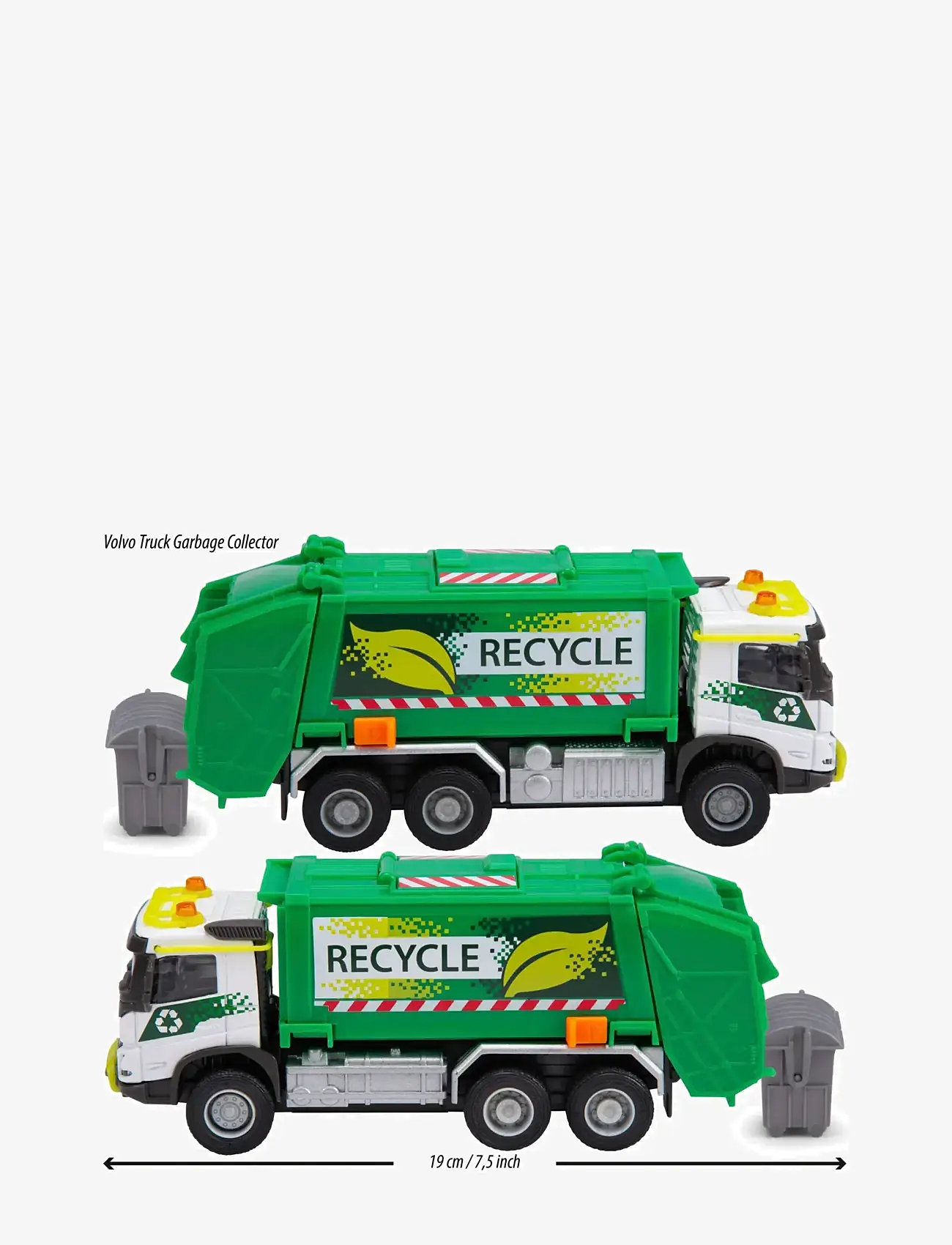 Majorette - Volvo FMX Truck Garbage Collector - mänguautod - multi coloured - 3