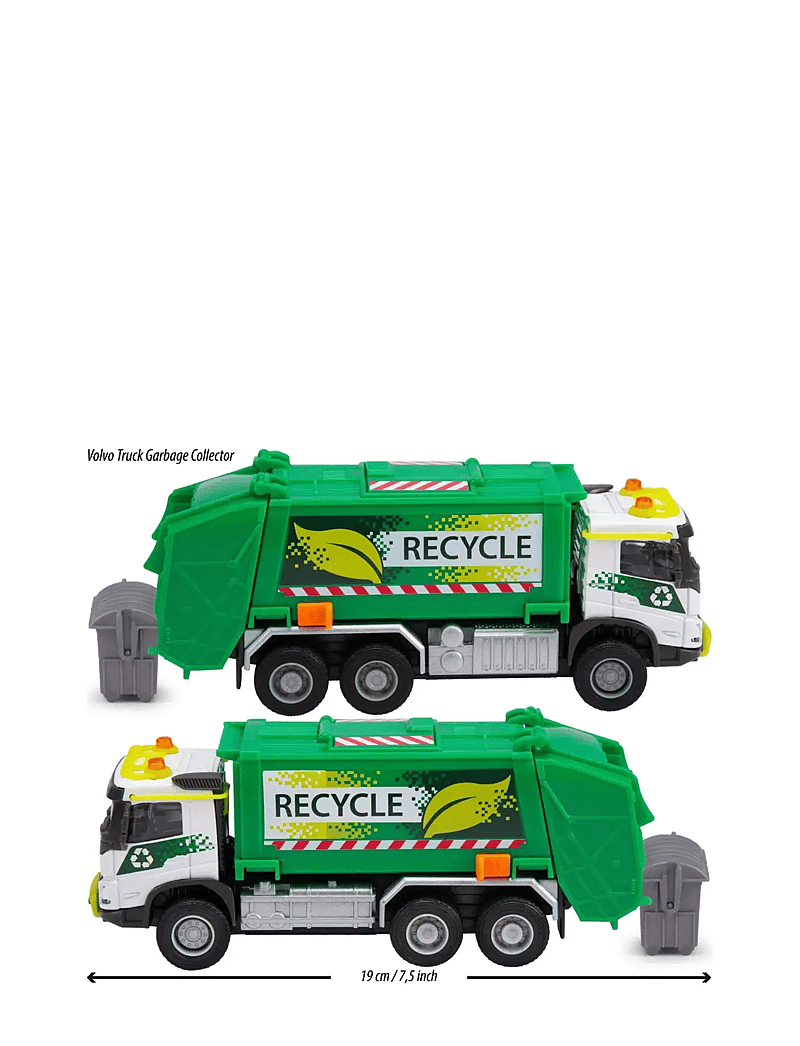 Majorette - Volvo FMX Truck Garbage Collector - mänguautod - multi coloured - 3