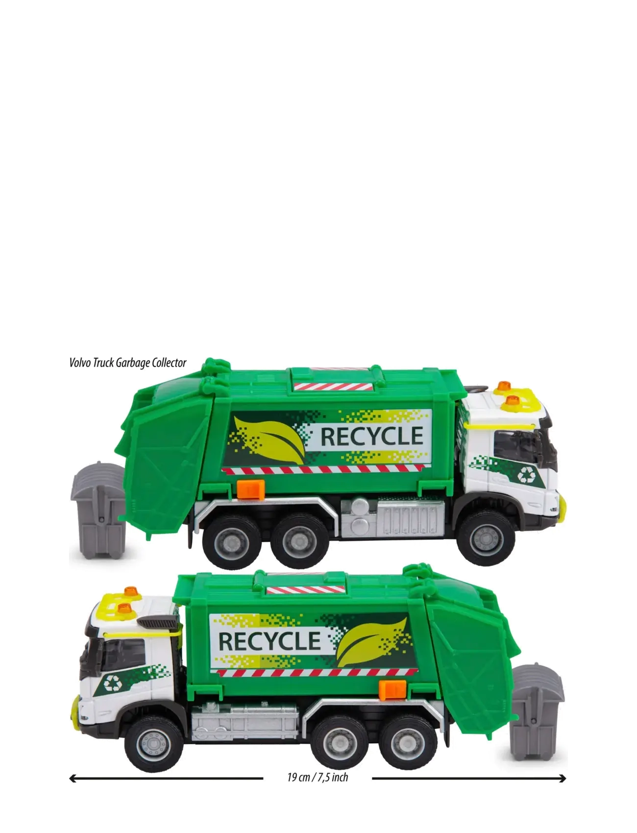Majorette - Volvo FMX Truck Garbage Collector - legetøjsbiler - multi coloured - 3