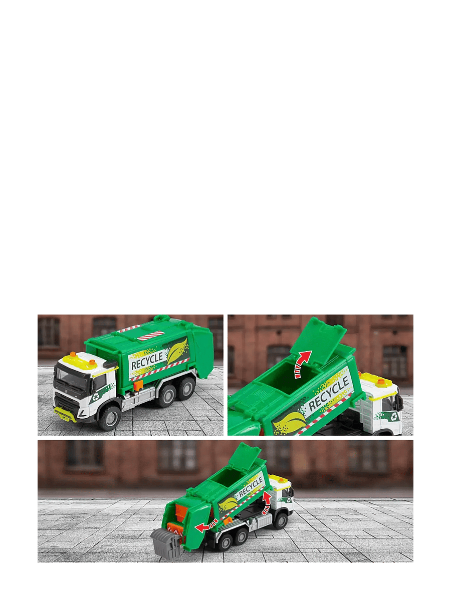 Majorette - Volvo FMX Truck Garbage Collector - spielzeugautos - multi coloured - 5
