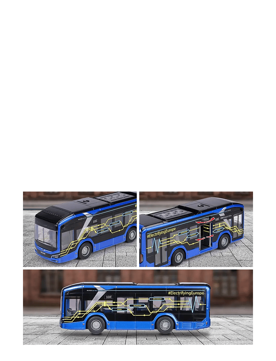 Majorette - MAN Lion's City 10 E Bus - die niedrigsten preise - multi coloured - 5