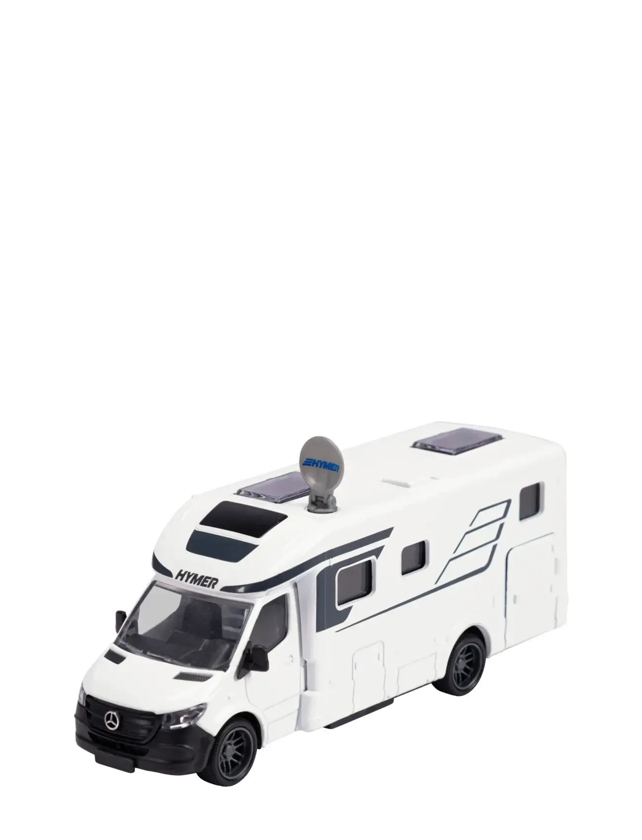 Majorette Hymer B-Class Camper, One Size, Toy Cars, Weiß - Other Kinder