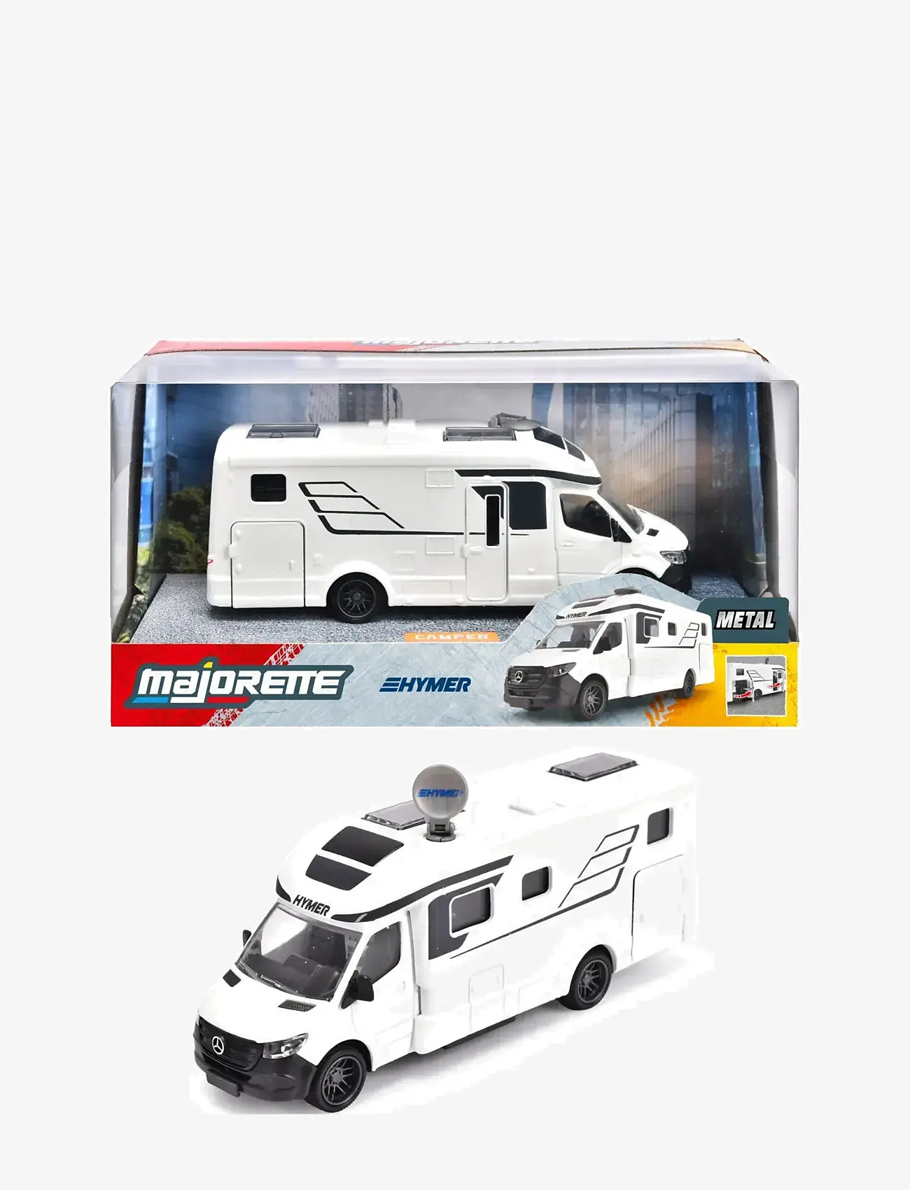 Majorette - Hymer B-Class Camper - legetøjsbiler - multi coloured - 1