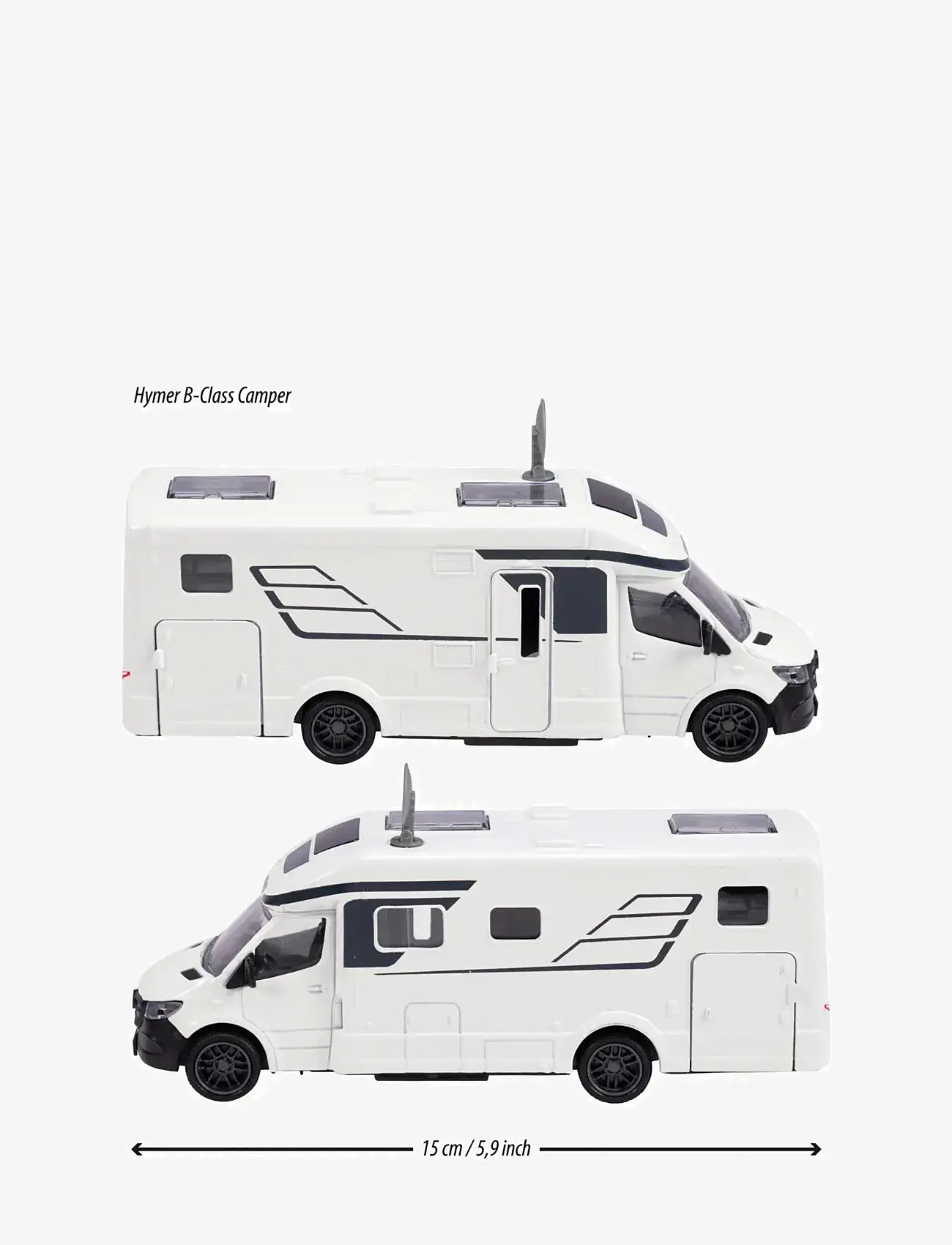 Majorette - Hymer B-Class Camper - legetøjsbiler - multi coloured - 3