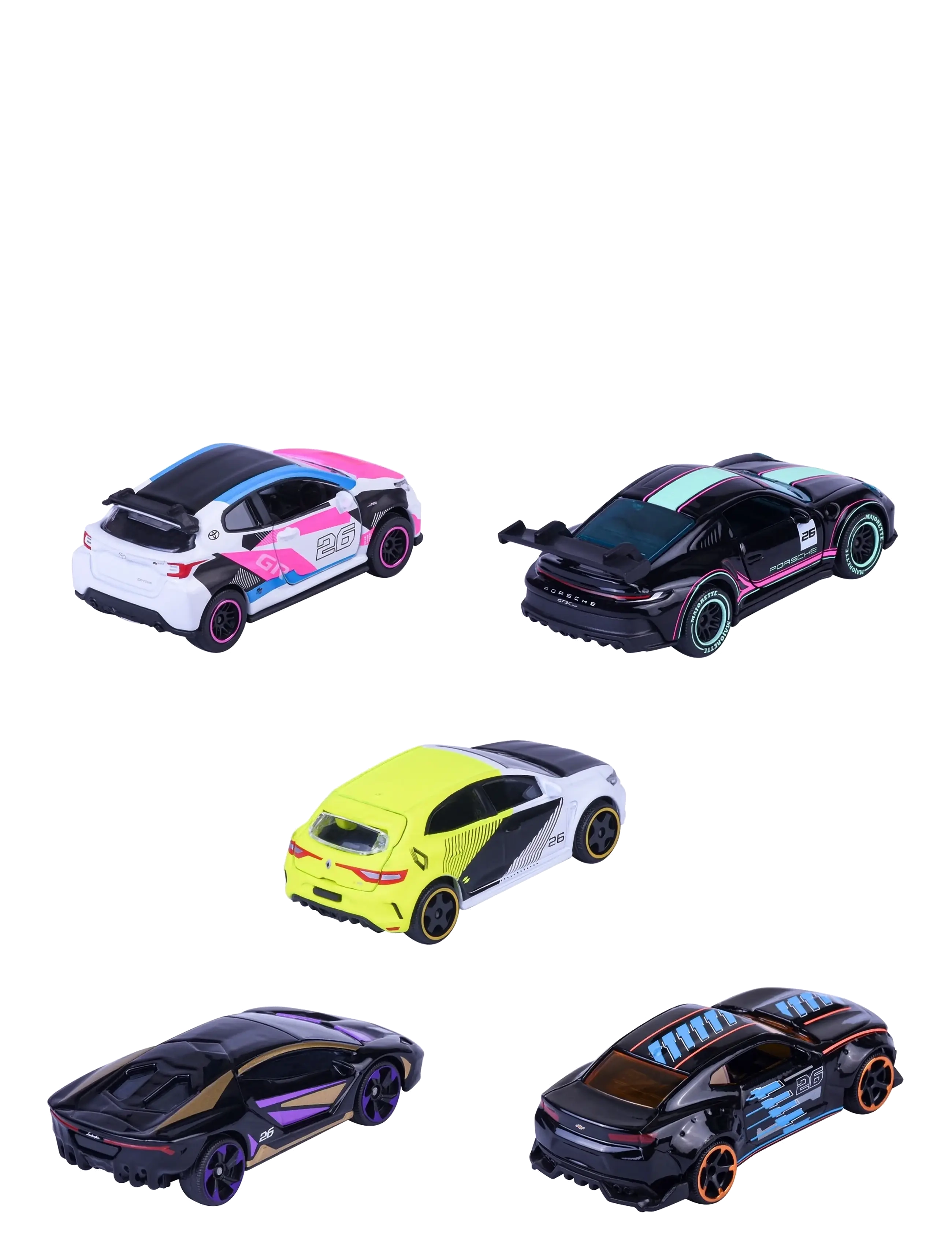 Majorette - Majorette Neon Racer 5 Pieces Giftpack - multi coloured - 4