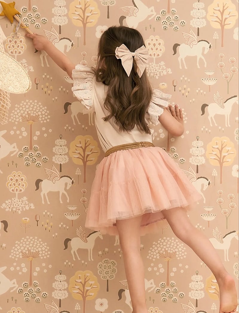 Majvillan - Wallpaper True Unicorns old pink - tapeedid - old pink - 2