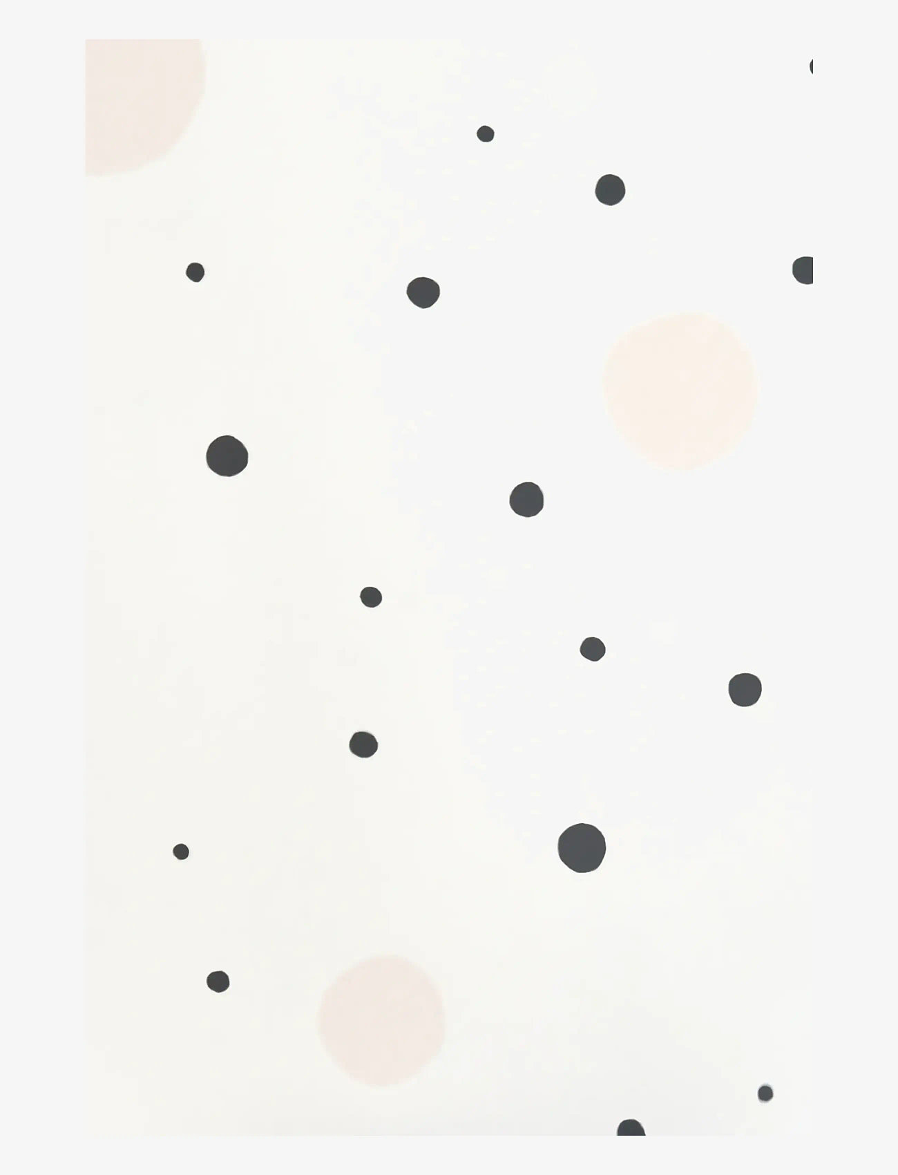 Majvillan - Wallpaper Confetti - vægdekorationer - black - 1