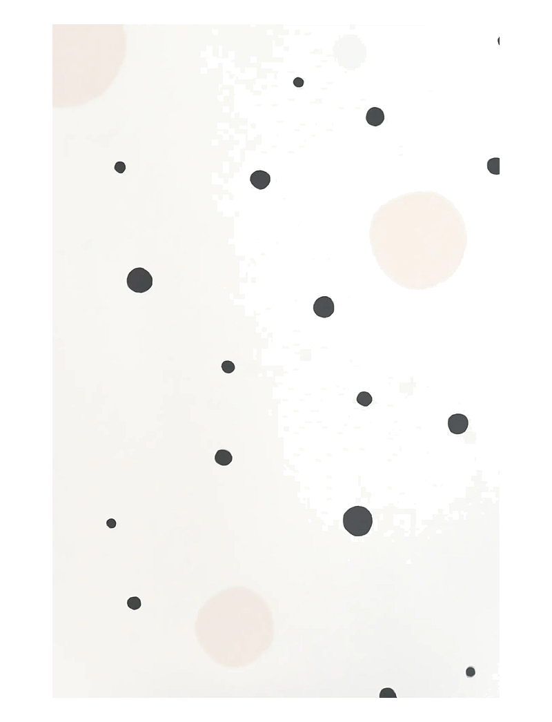 Majvillan - Wallpaper Confetti - vægdekorationer - black - 1