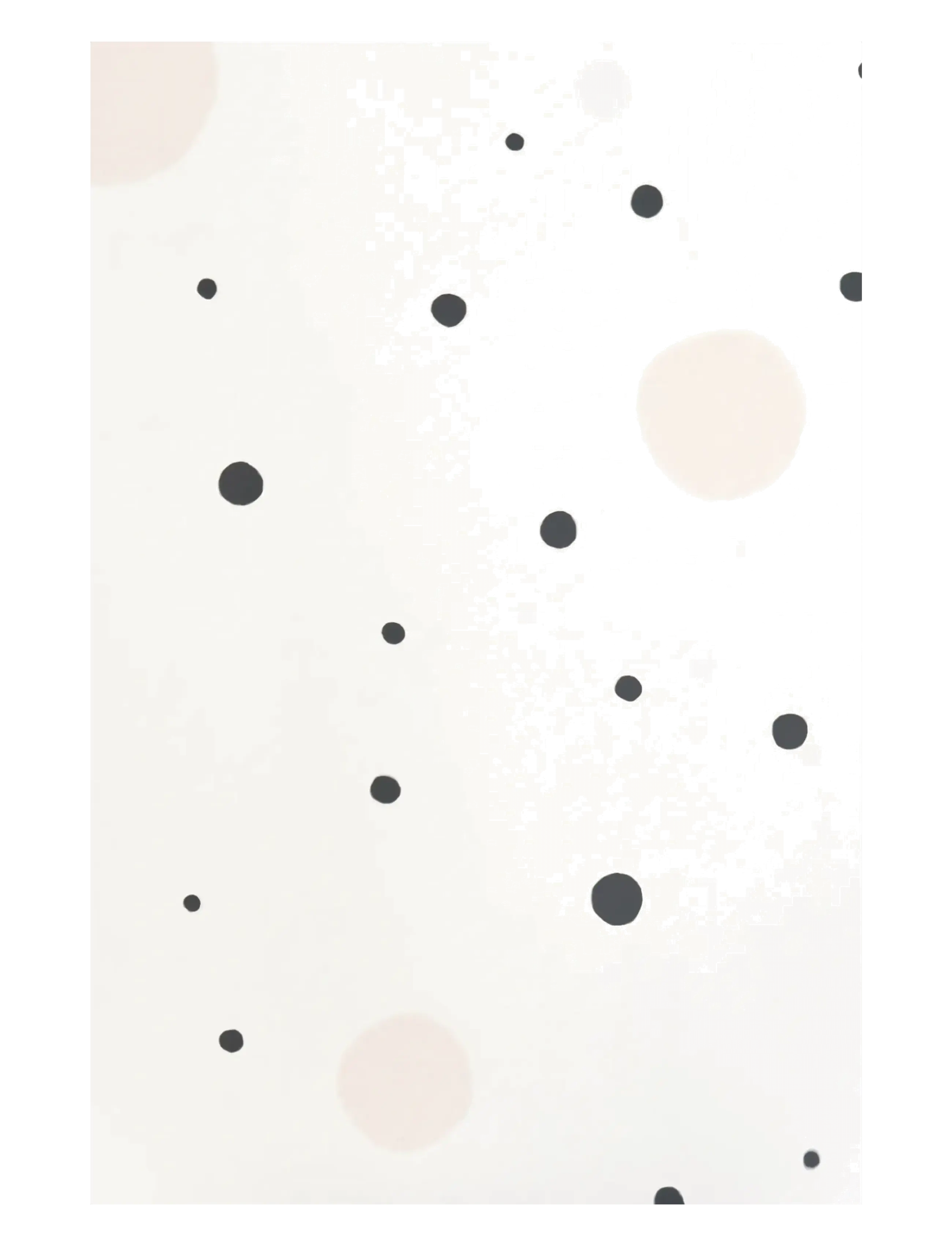 Majvillan Wallpaper Confetti - Neuheiten - BLACK / white