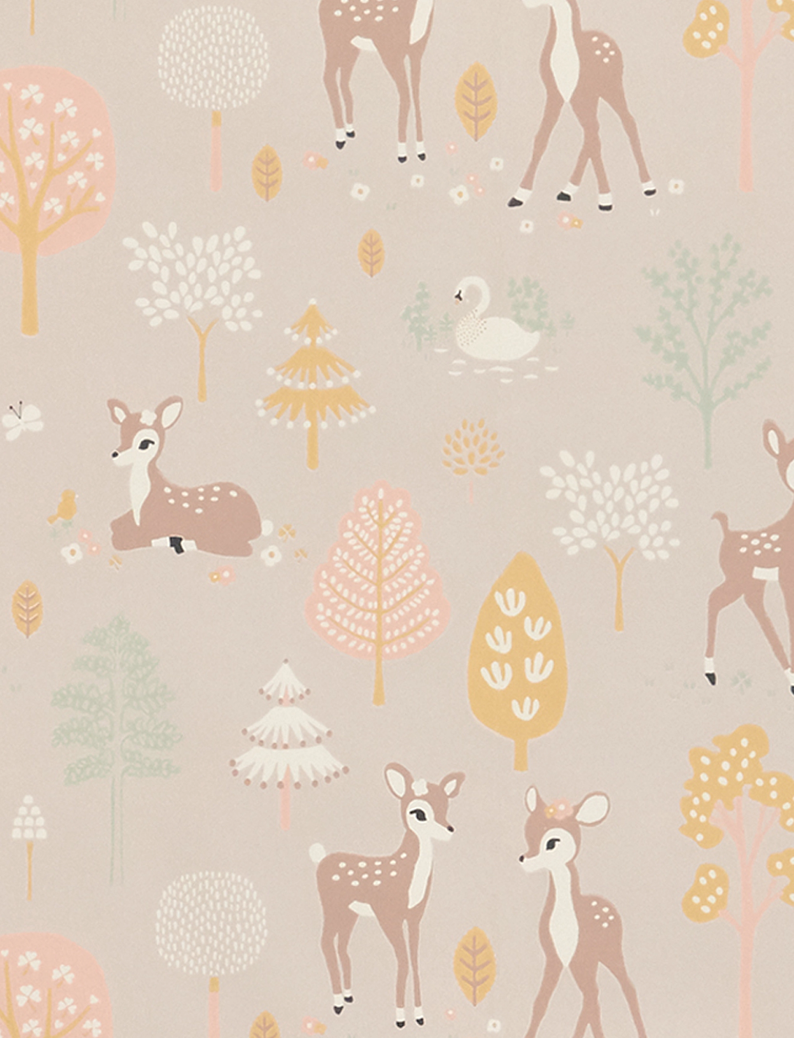 Majvillan - Wallpaper Golden woods dusty lilac - papier peint - dusty lilac - 4