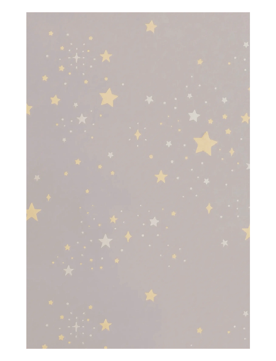 Majvillan - Wallpaper Twinkle - vægdekorationer - dusty lilac - 1