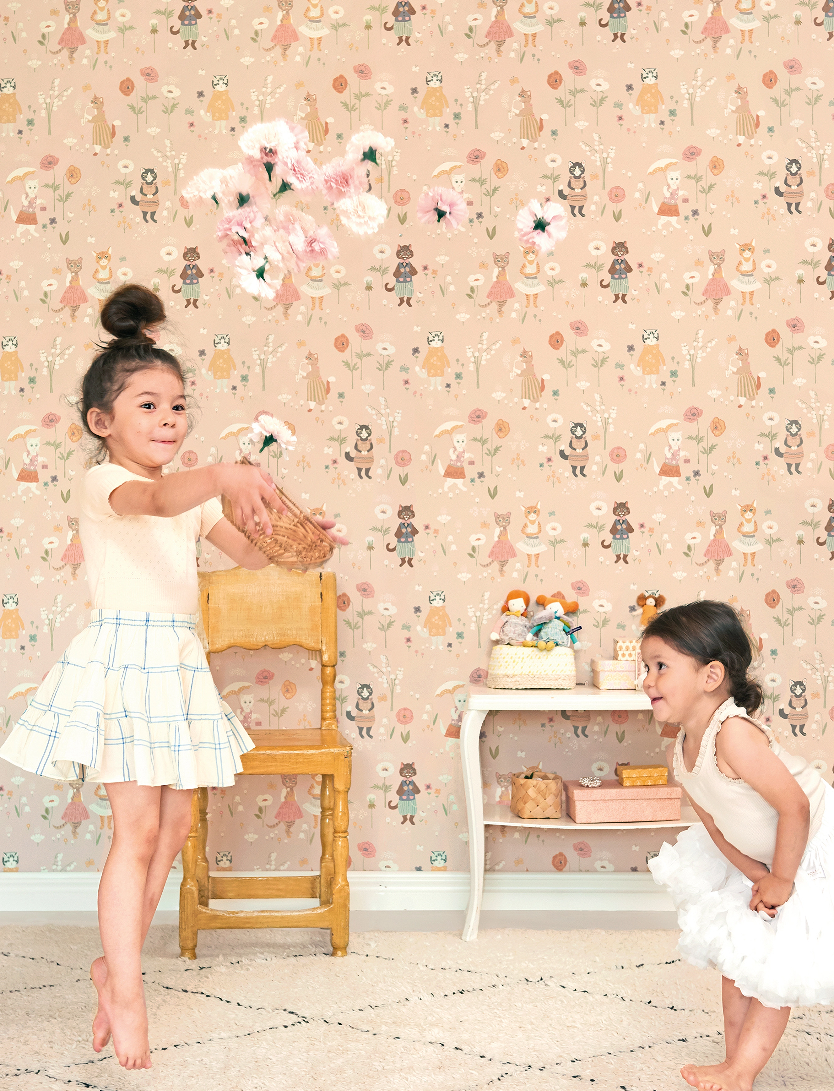 Majvillan - Wallpaper Catwalk sweet pink - tapeter - sweet pink - 2