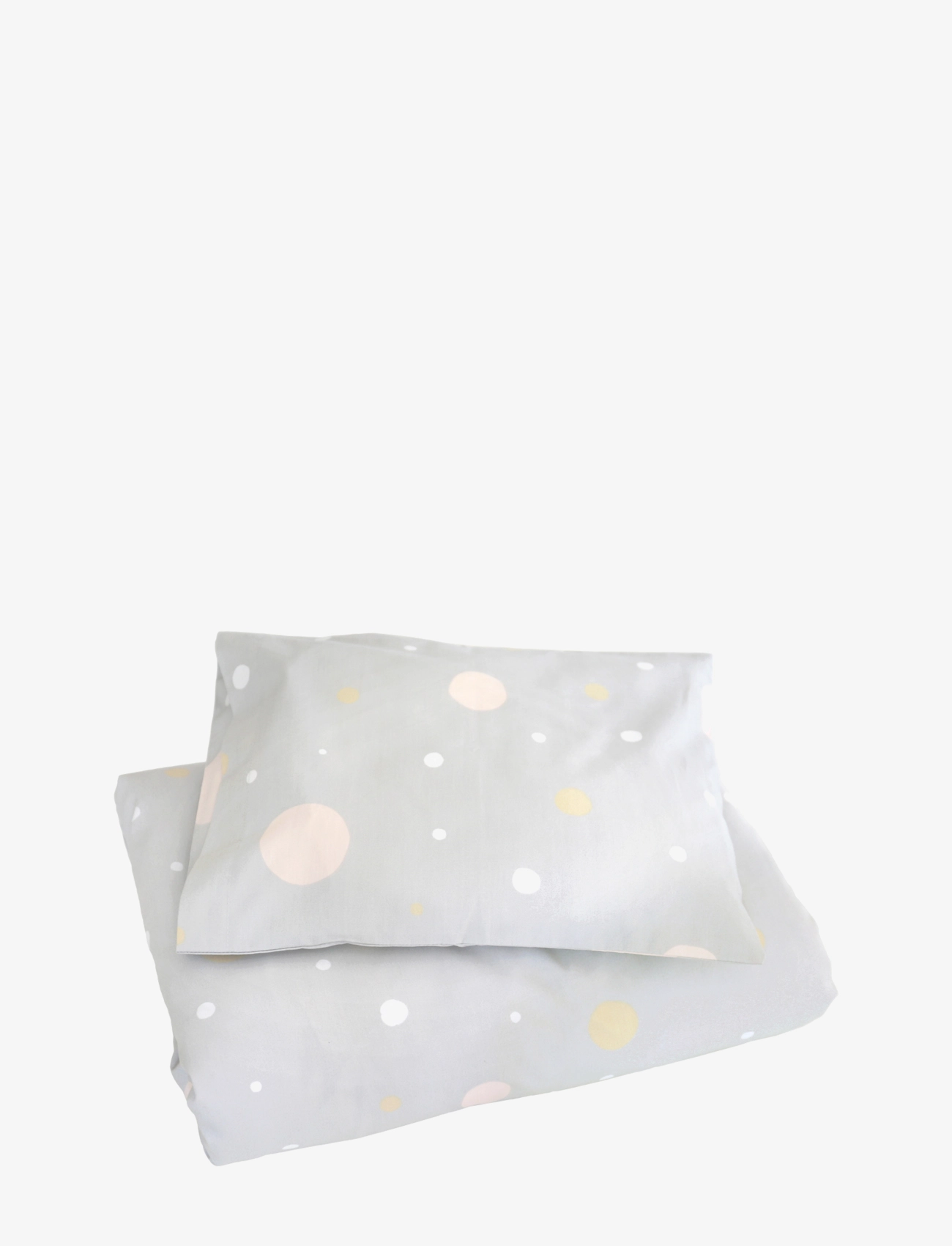 Majvillan Confetti Grey Baby Bed Set 70X80 Cm, Bed Sæt, Grå, Str: 70X80CM