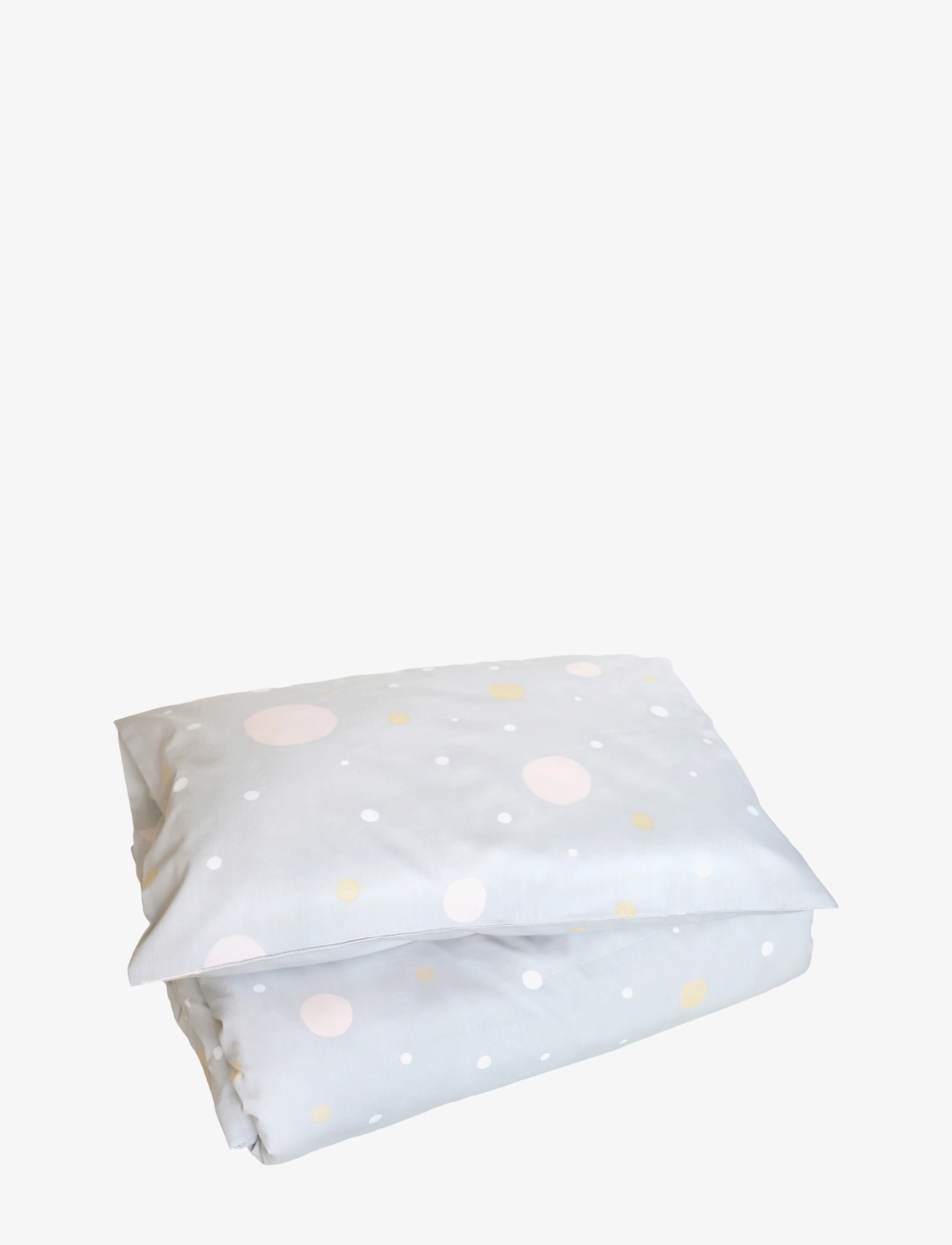 Majvillan Confetti Grey Junior Bed Set 100X130 Cm, Bed Sæt, Blå, Str: 100X130CM