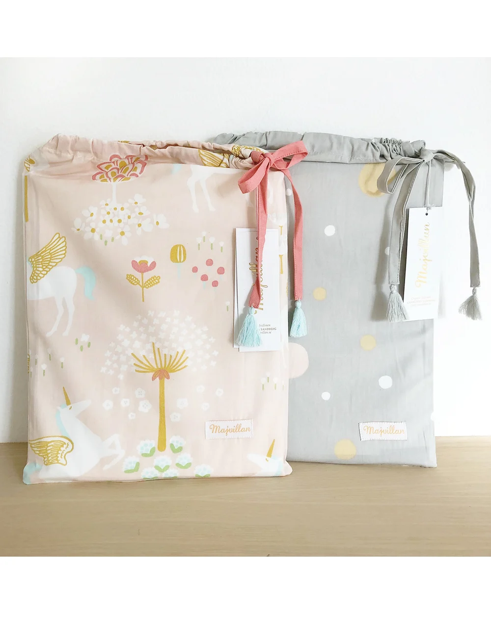 Majvillan - Confetti grey single bed set 150x210 cm - sengesæt - grey - 0