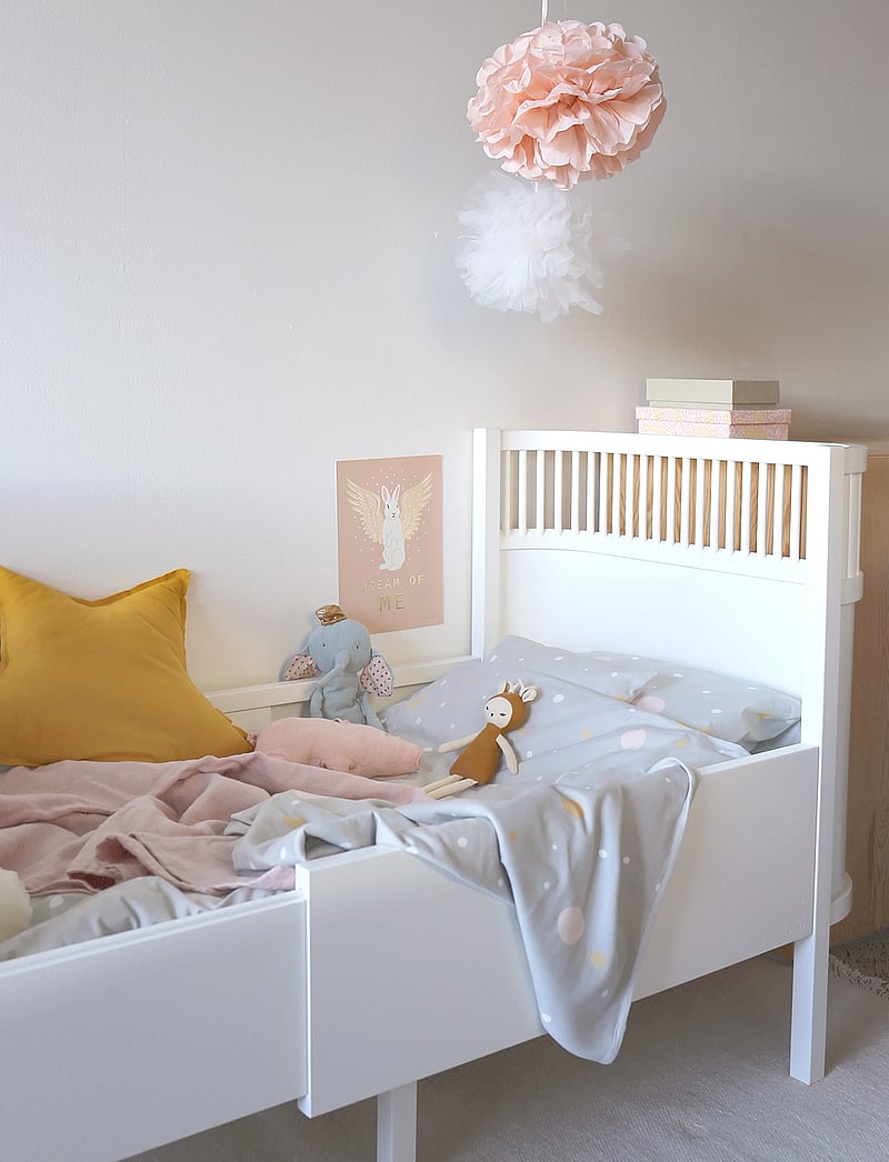 Majvillan - Confetti grey pillow case 50x60 cm - Örngott - grey - 0