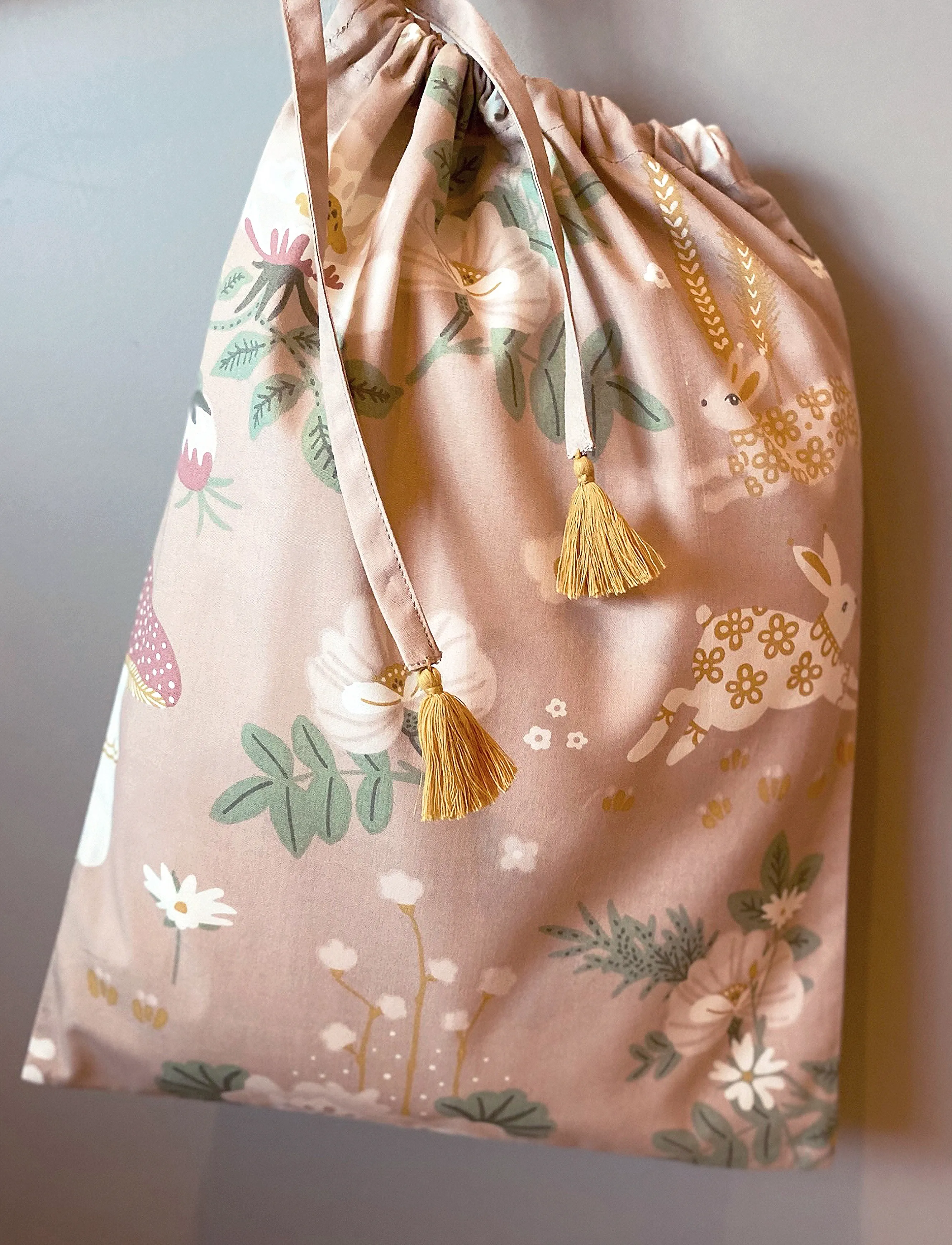 Majvillan Old Garden Pink Baby Bed Set 70X80 cm, 70X80 cm, Pink, Søvntid > Sengesæt, Børn