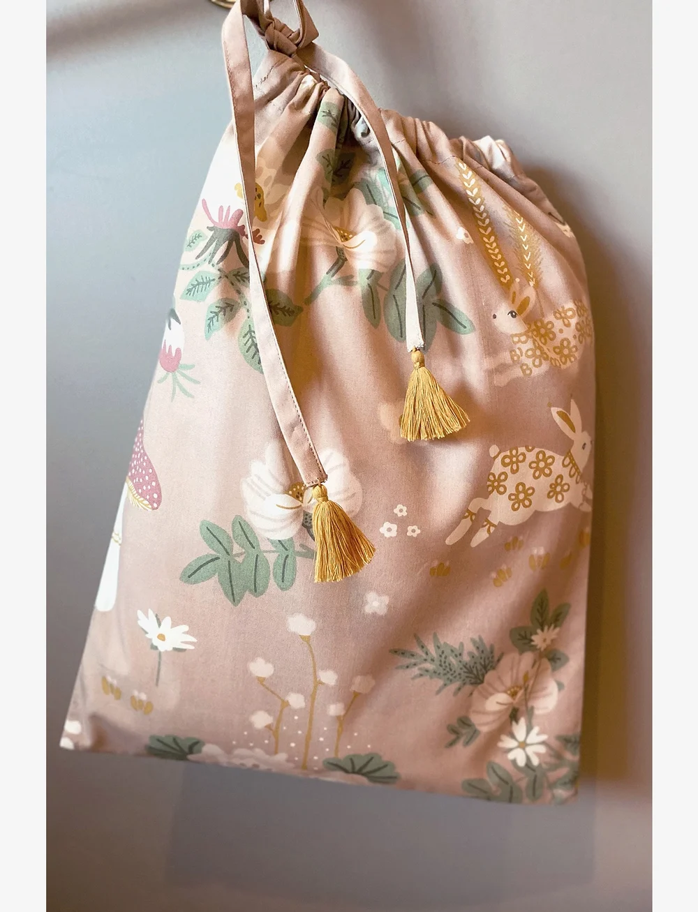 Majvillan - Old garden pink junior bed set 100x130 cm - bettwäsche-set - pink - 2