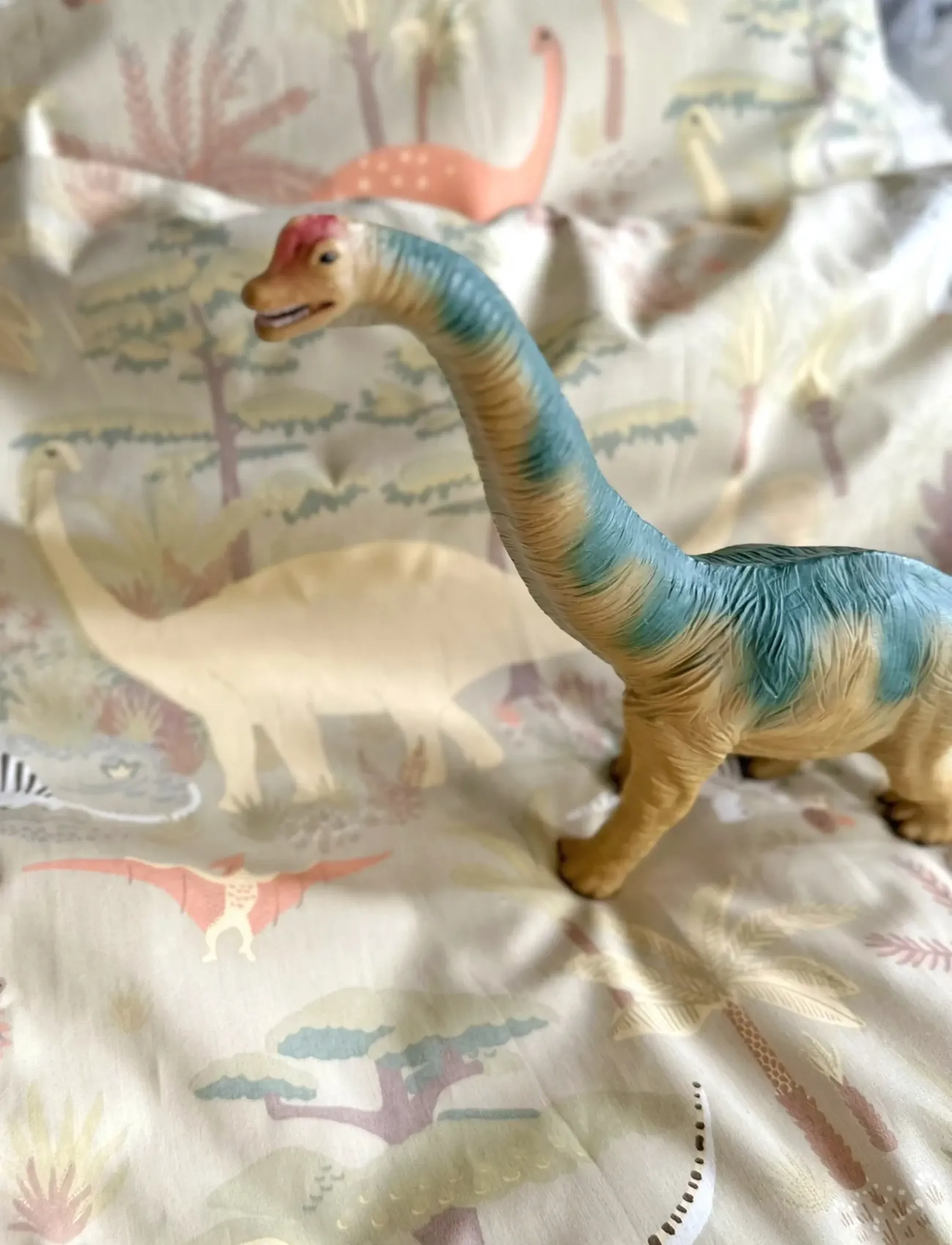 Majvillan - Dinosaur Vibes green single bed set 150x210 cm - bettwäsche-set - green - 5