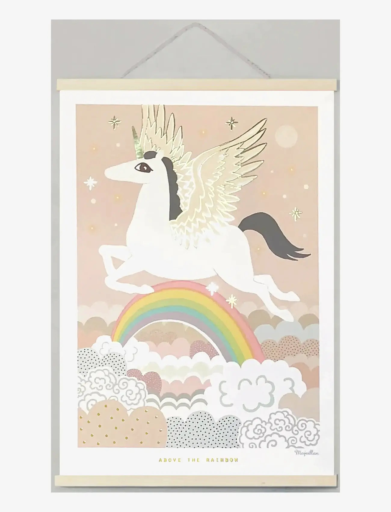 Majvillan - Poster Above the rainbow - eventyr - multi - 0