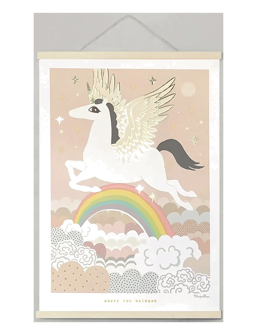 Majvillan - Poster Above the rainbow - märchen - multi - 0