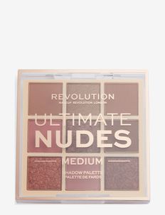 Revolution Ultimate Nudes Eyeshadow Palette Medium, Makeup Revolution