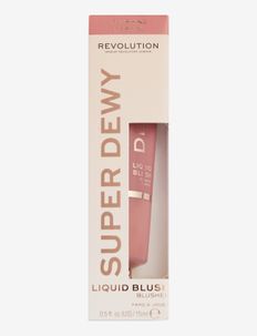 Revolution Superdewy Liquid Blush Flushing For You, Makeup Revolution