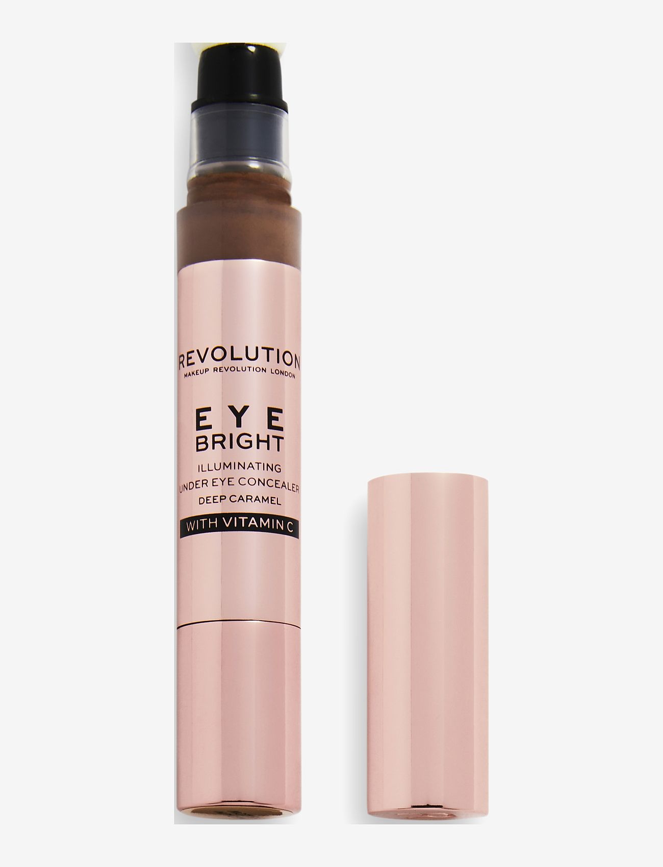 Makeup Revolution - Revolution Bright Eye Concealer Deep Caramel - peitevoiteet - deep caramel - 1
