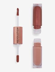Makeup Revolution - Revolution Double Up Liquid Shadow Infatuated - luomivärit - infatuated - 1