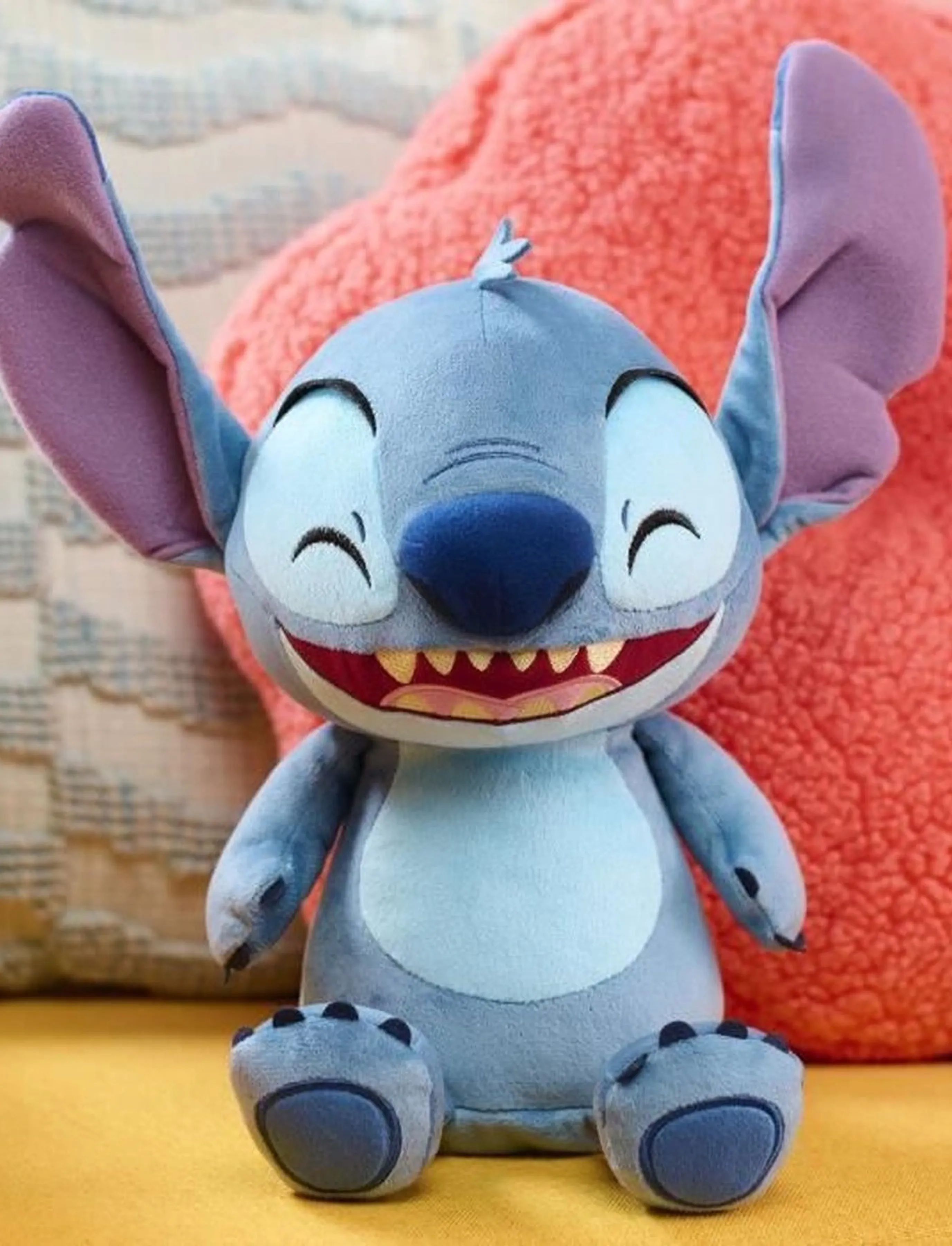 Lilo & Stitch - Disney Stitch Crack Me Up Feature Plush 28 cm - interaktive dyr - multi - 4