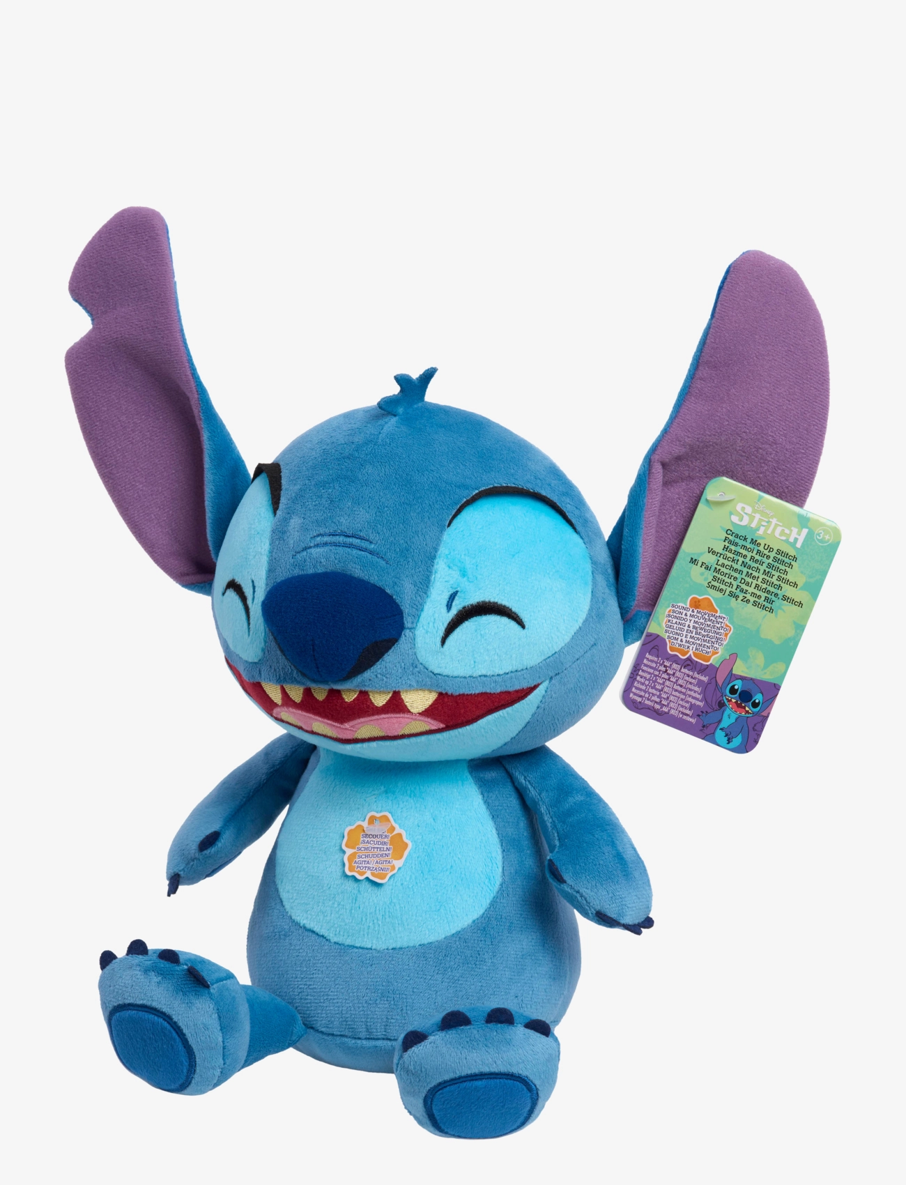 Lilo & Stitch - Disney Stitch Crack Me Up Feature Plush 28 cm - interaktive dyr - multi - 2