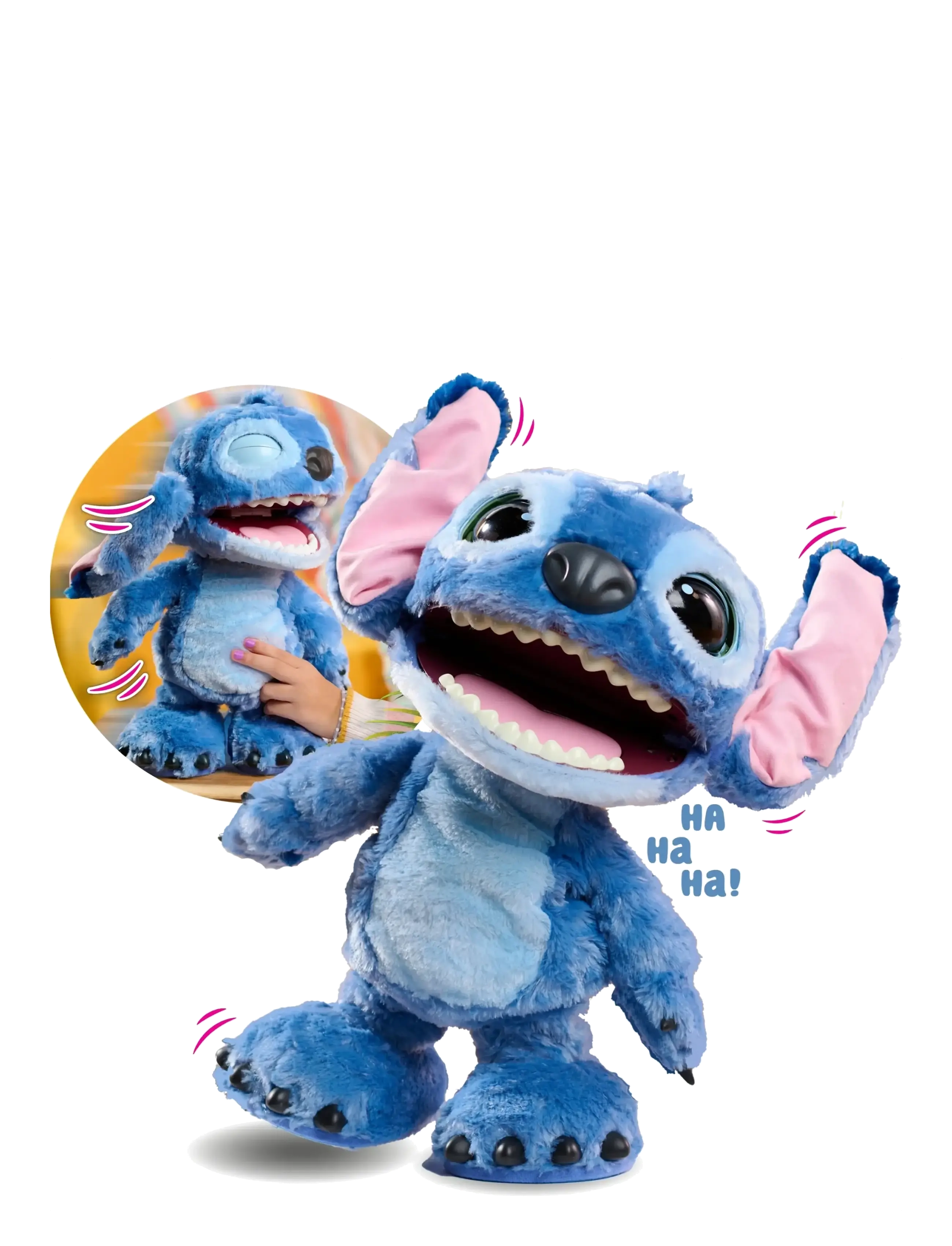 Lilo & Stitch Disney Stitch Ultimate Feature Plush 34 cm -Stitch - Tøjdyr - MUTI / blue