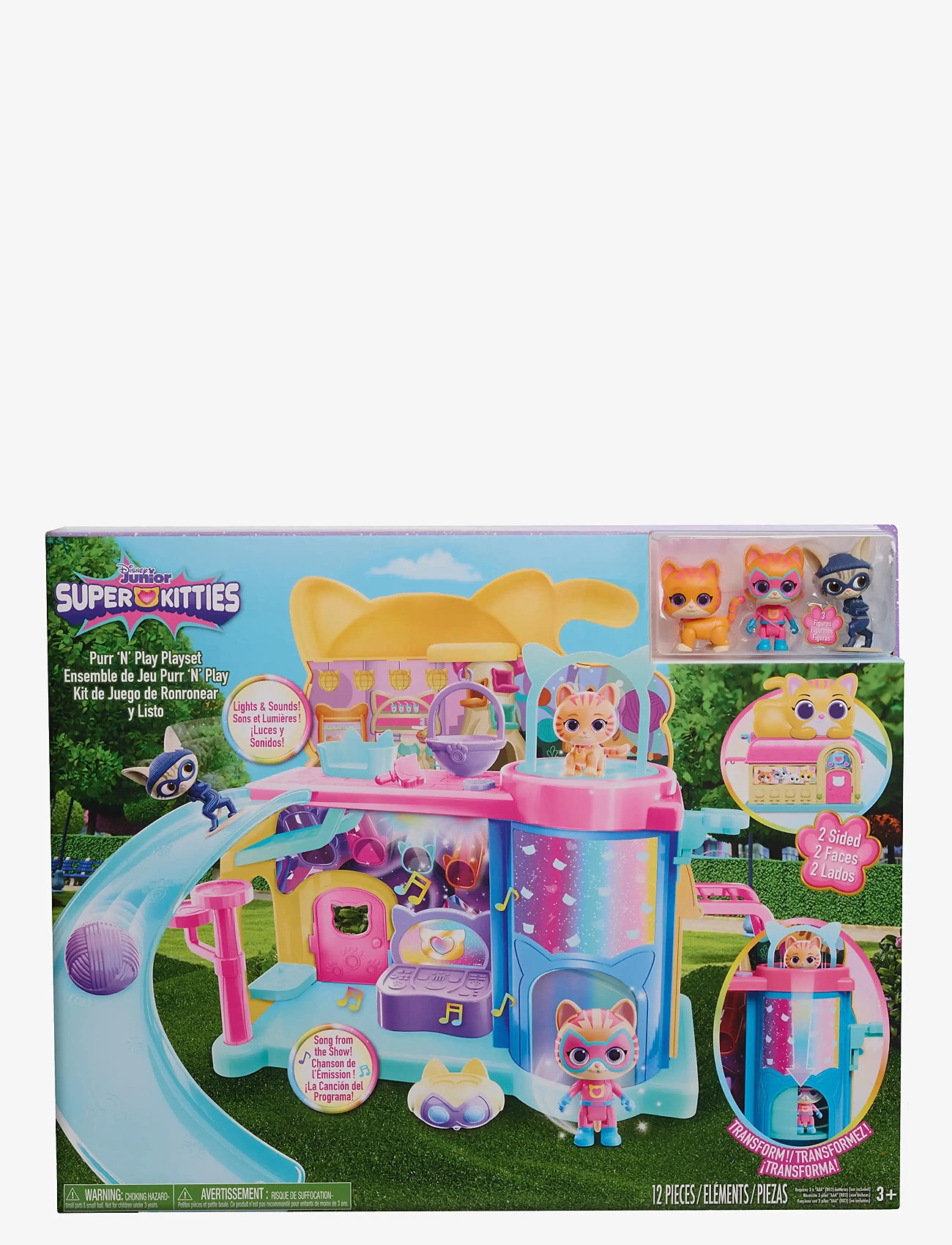 Disney Junior SuperKitties - Disney Jr. Super Kitties Purr 'N' Play Playset - play sets - muti - 0
