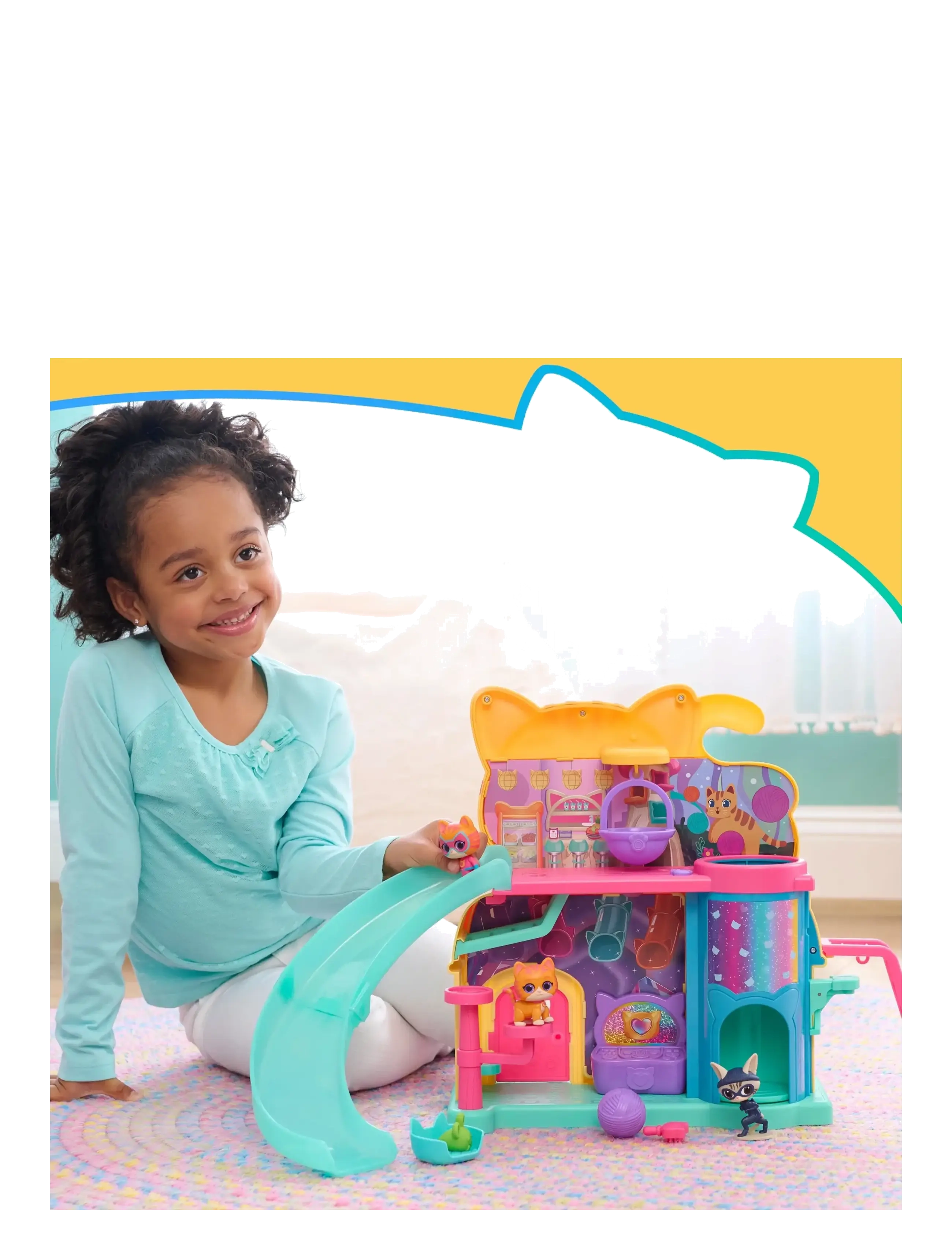 Disney Junior SuperKitties - Disney Jr. Super Kitties Purr 'N' Play Playset - legesæt - muti - 4