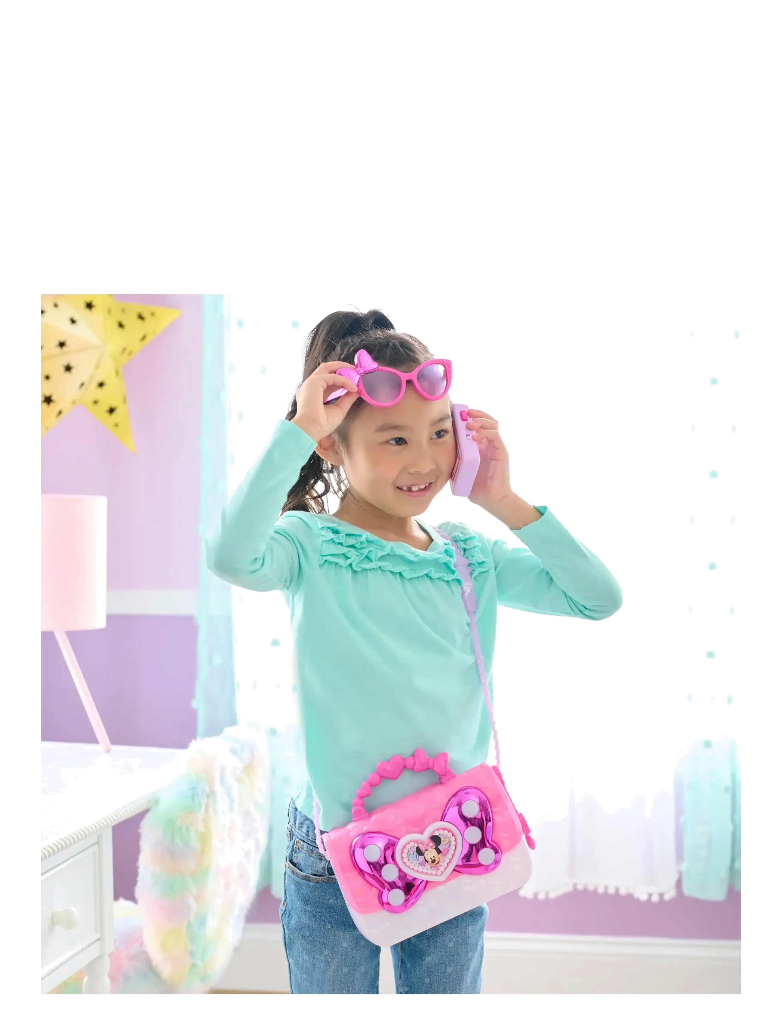 Minnie Mouse - Disney Junior Minnie BowFabulous Bag Set - kostumetilbehør - muti - 3
