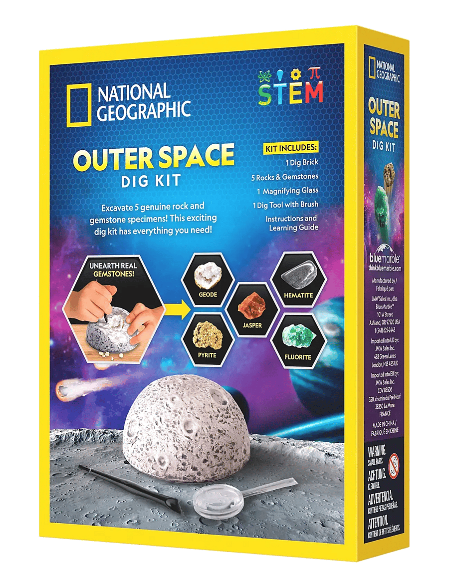 National Geographic - National Geographic Space-Themed Dig Kit - tilraunir og vísindi - muti - 0