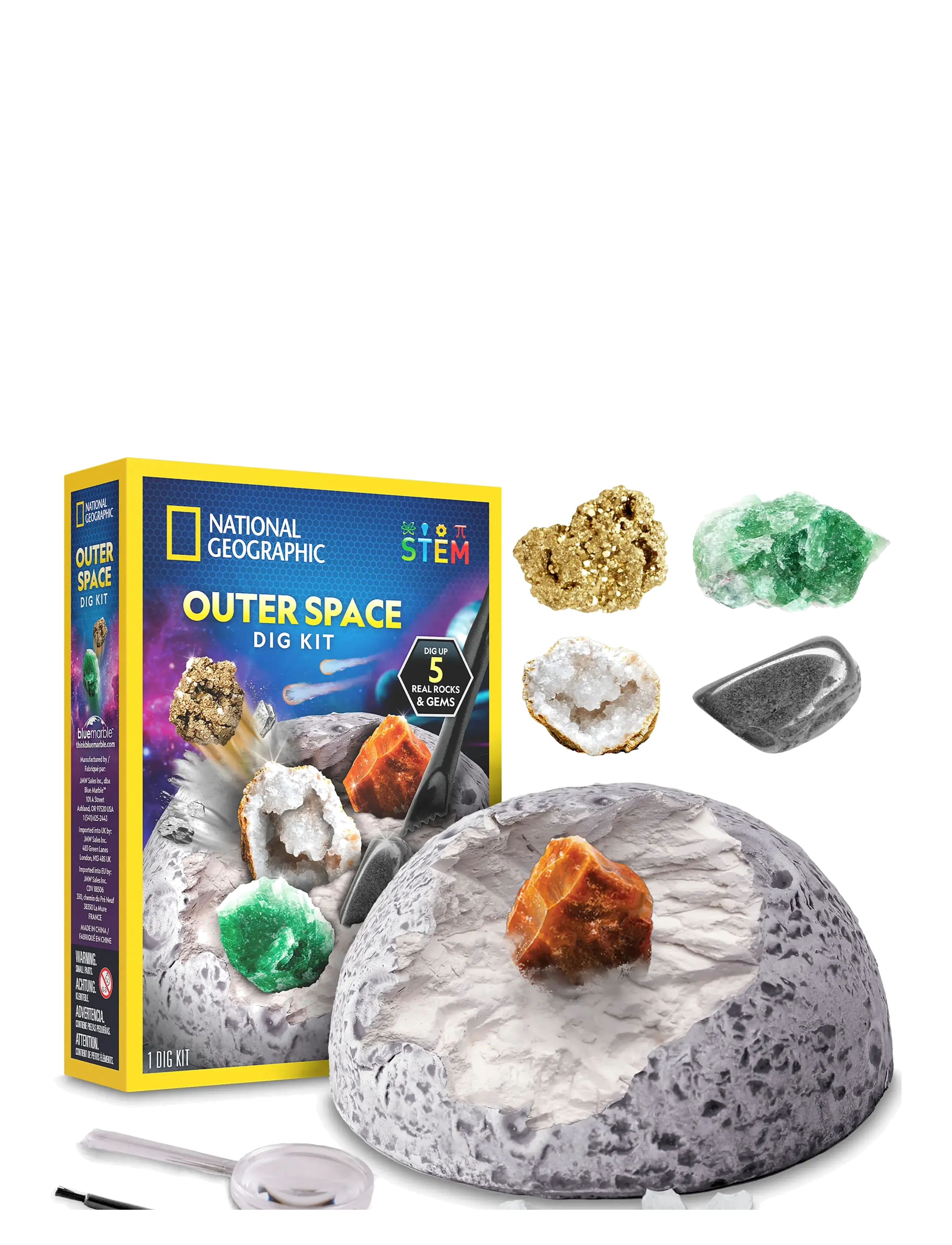 National Geographic - National Geographic Space-Themed Dig Kit - eksperimenter og videnskab - muti - 3