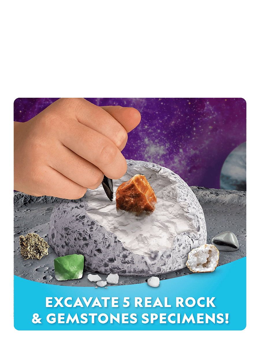 National Geographic - National Geographic Space-Themed Dig Kit - tilraunir og vísindi - muti - 4