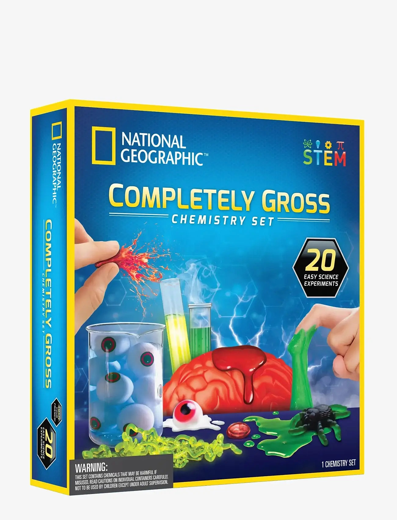 National Geographic - National Geographic Completely Gross Chemistry Set - experiment & vetenskap - muti - 0