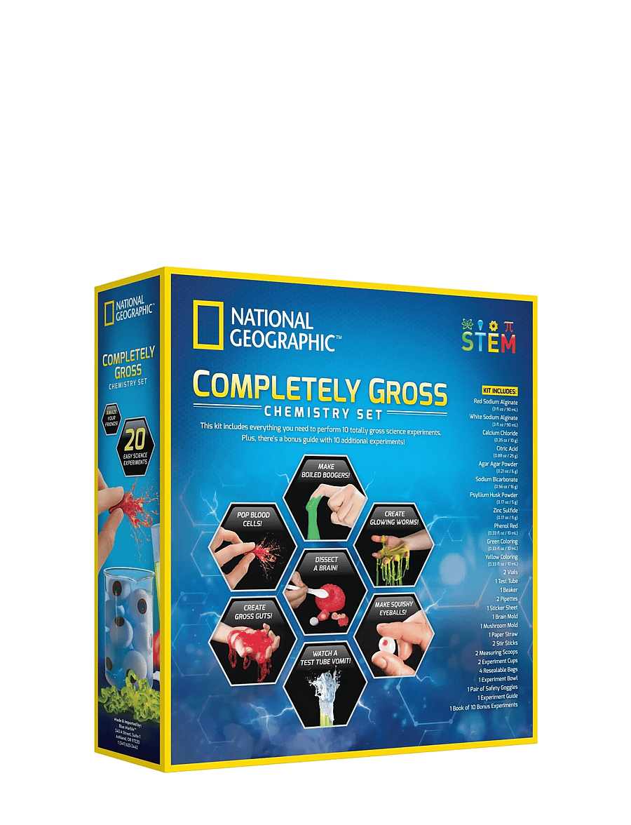 National Geographic - National Geographic Completely Gross Chemistry Set - tilraunir og vísindi - muti - 1