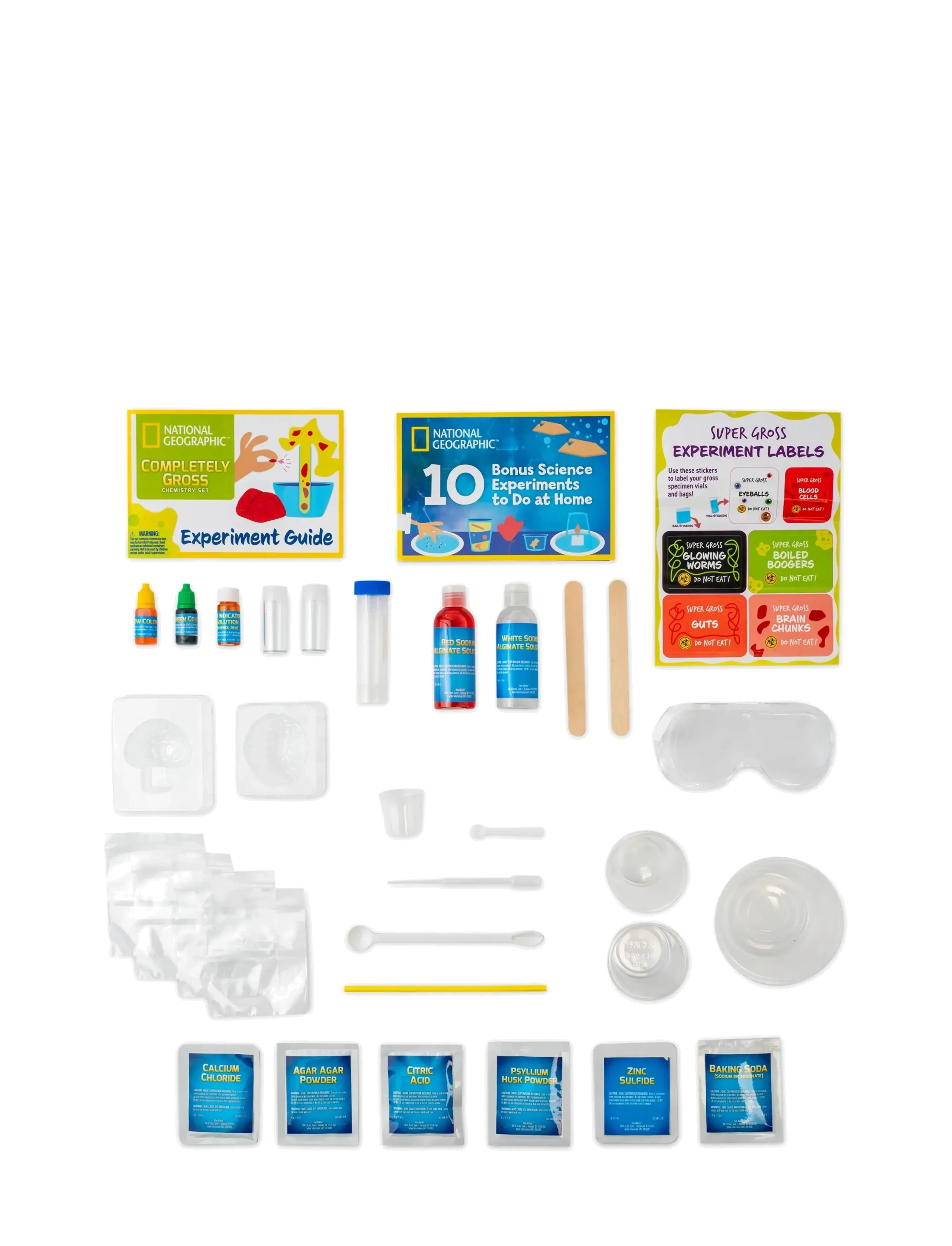 National Geographic - National Geographic Completely Gross Chemistry Set - eksperimenter og videnskab - muti - 4
