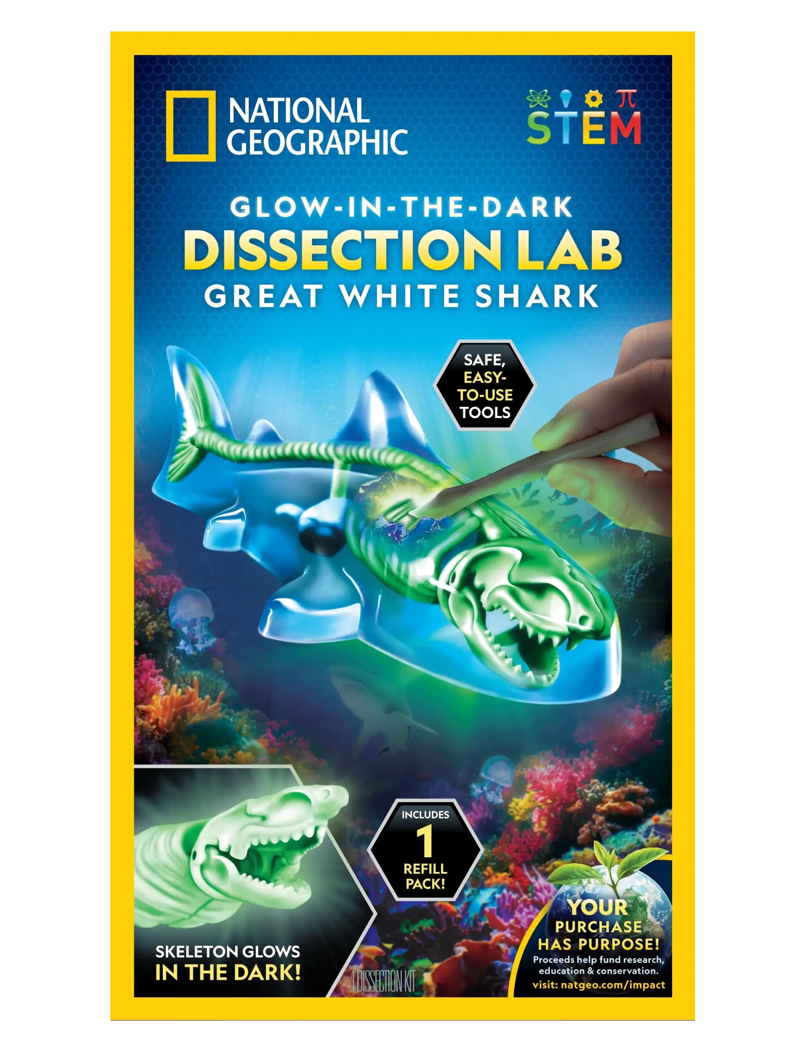 National Geographic National Geographic Dissection Lab Shark - Eksperimenter og videnskab - MULTI / multi
