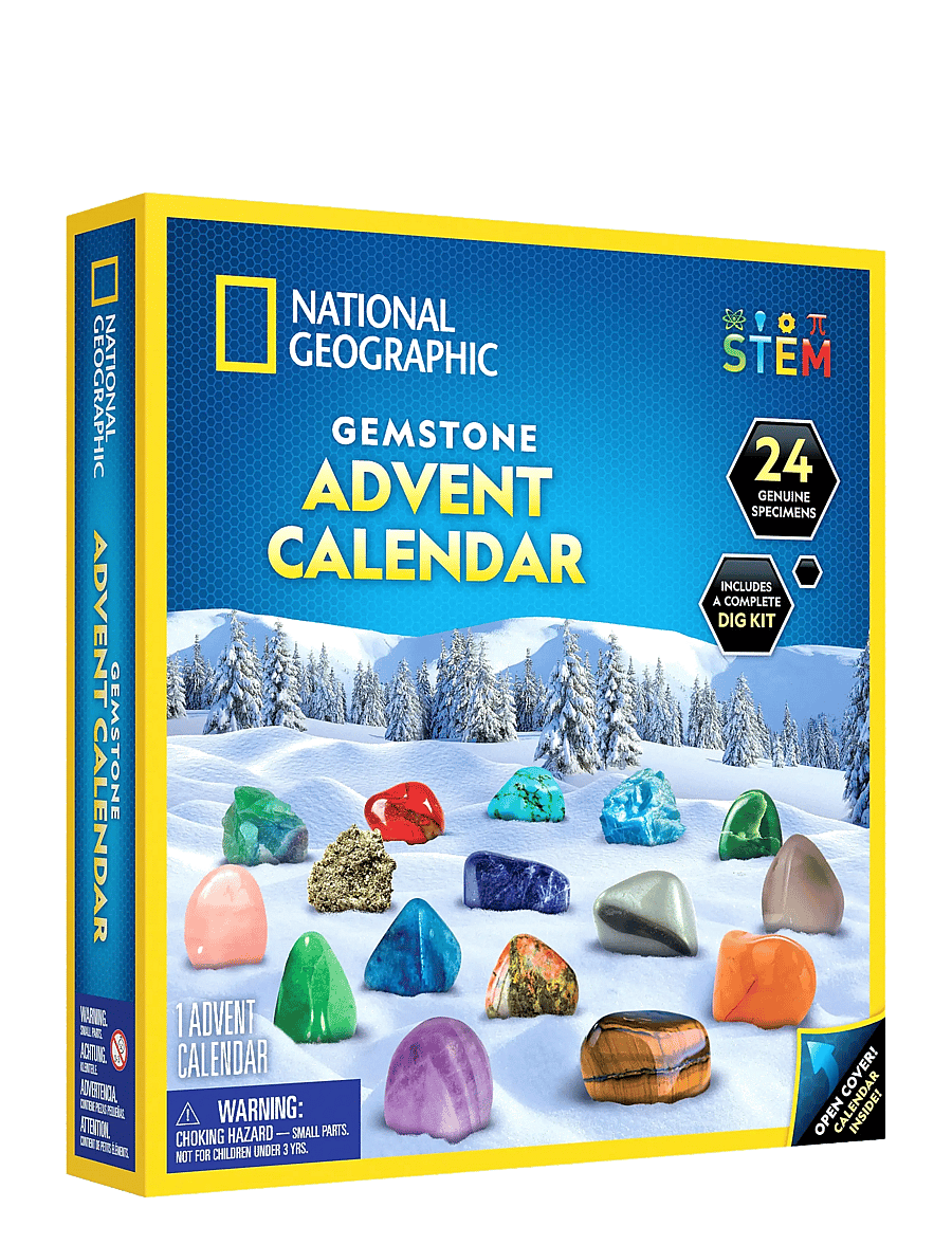 National Geographic - National Geographic Gemstones Advent Calendar 2026 - experiment & vetenskap - multi - 0