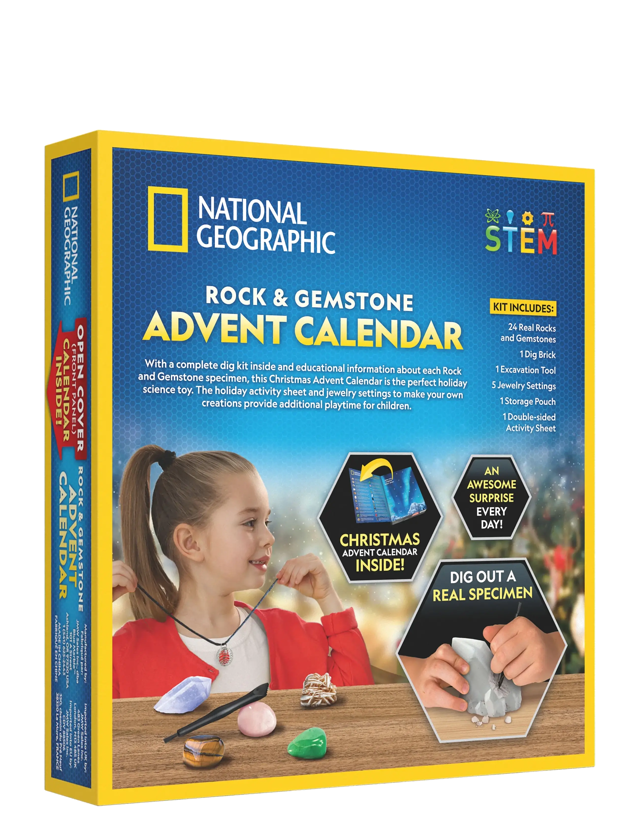 National Geographic - National Geographic Gemstones Advent Calendar 2026 - experiment & vetenskap - multi - 2