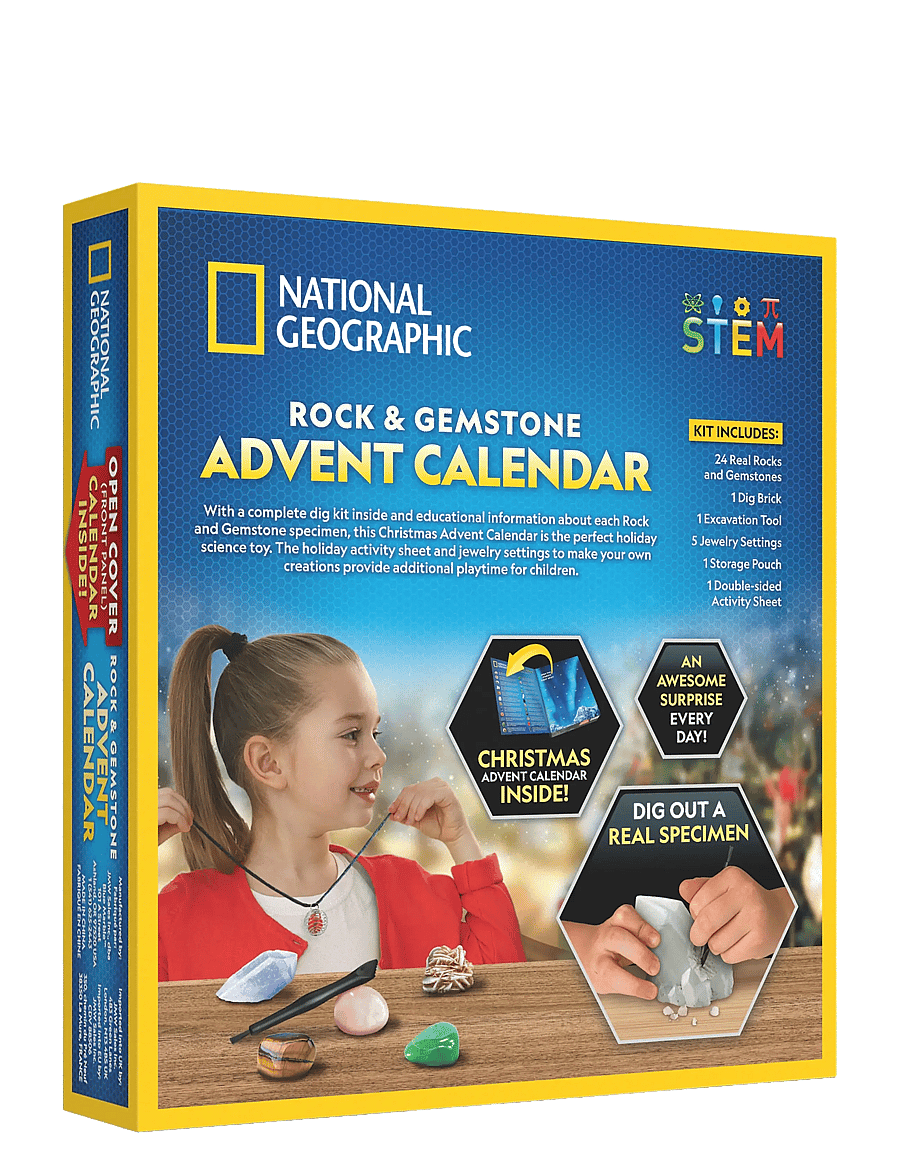 National Geographic - National Geographic Gemstones Advent Calendar 2026 - experiment & vetenskap - multi - 2