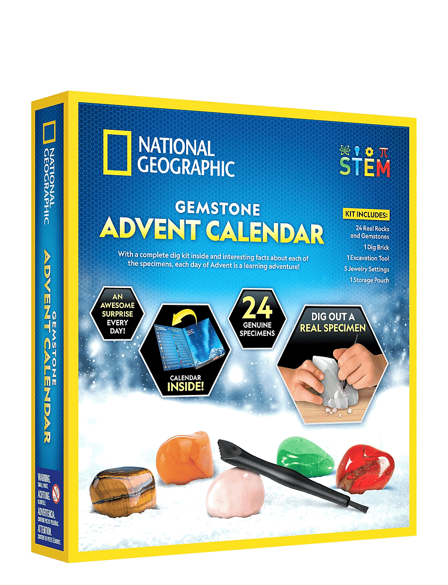 National Geographic - National Geographic Gemstones Advent Calendar 2026 - experiment & vetenskap - multi - 3