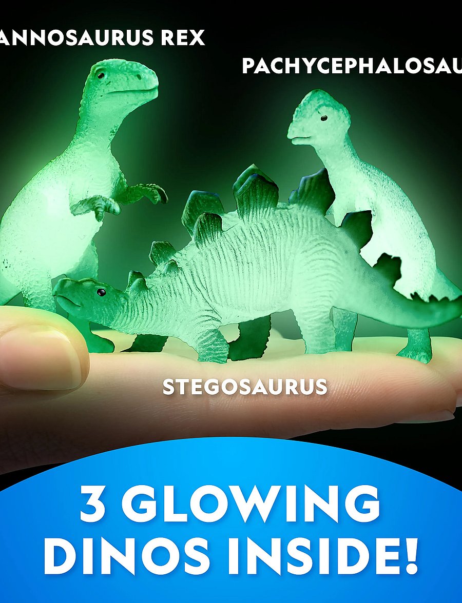 National Geographic - National Geographic Glow In The Dark Dino Dig Kit - experiment & vetenskap - multi - 0