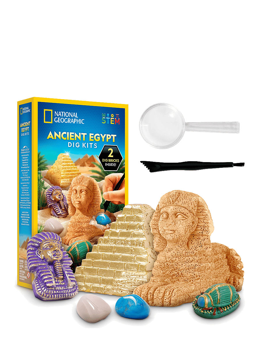 National Geographic - National Geographic Ancient Egypt Dig Kits - experiment & vetenskap - multi - 0